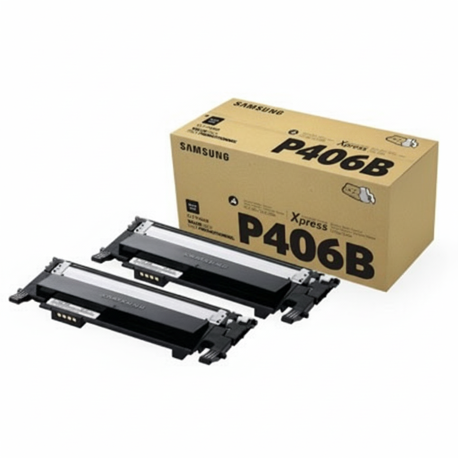 Original OEM Toners Samsung CLT-P406B (SU374A) (Black) (2-pack)