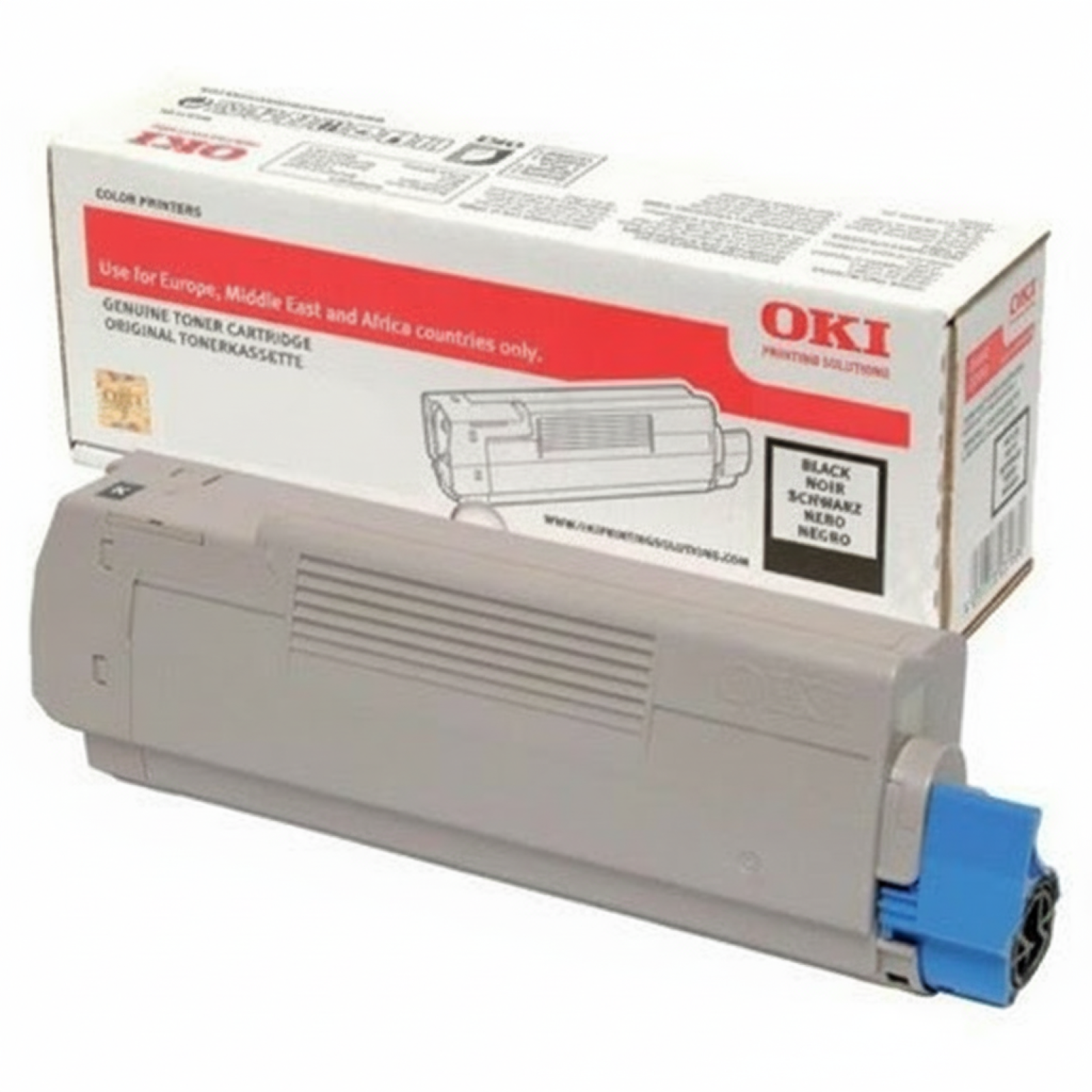 Original OEM Toner Oki C833 C843 10K (46443104) (Black)