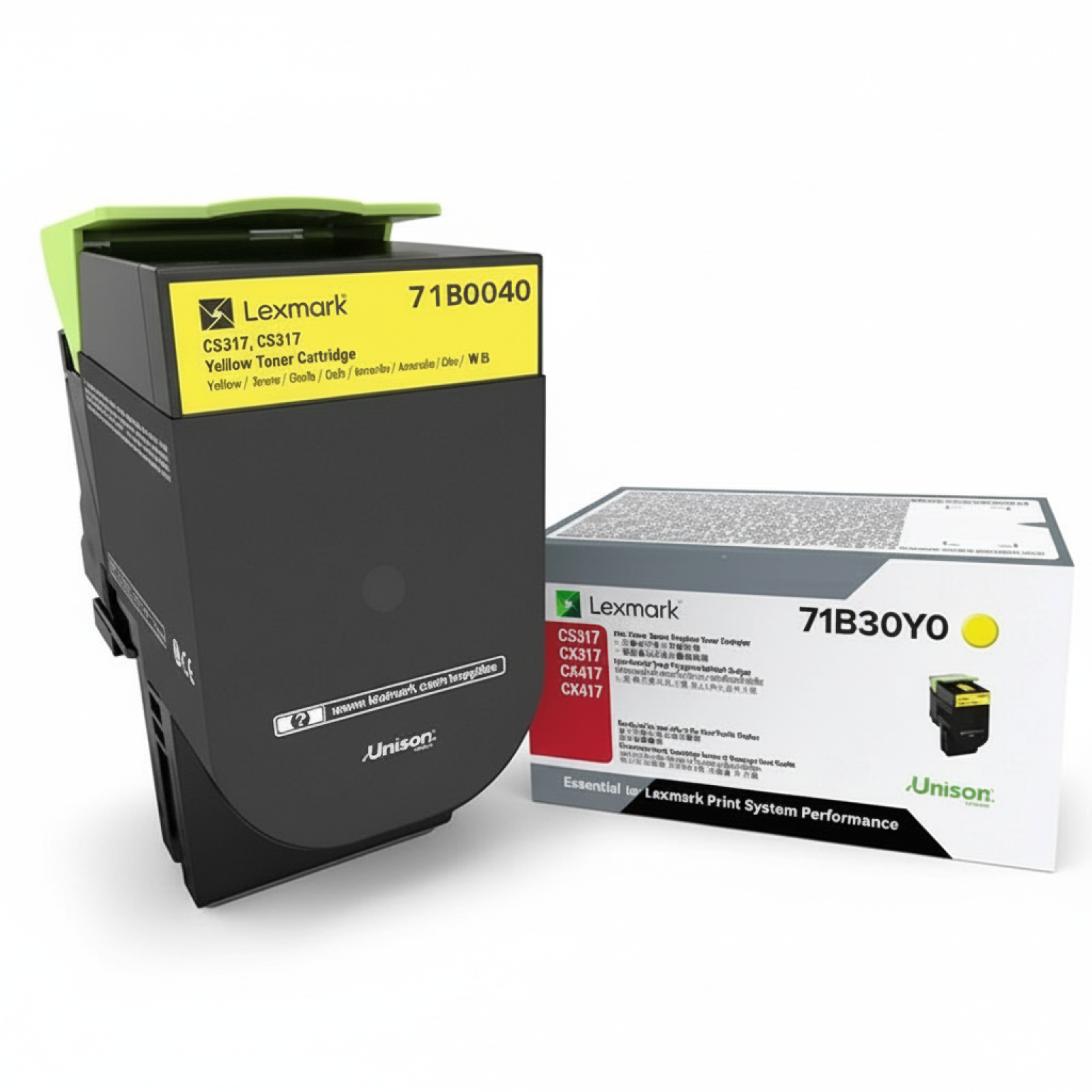 Original OEM Toner Lexmark CX727 Y (75B20Y0) (Yellow)