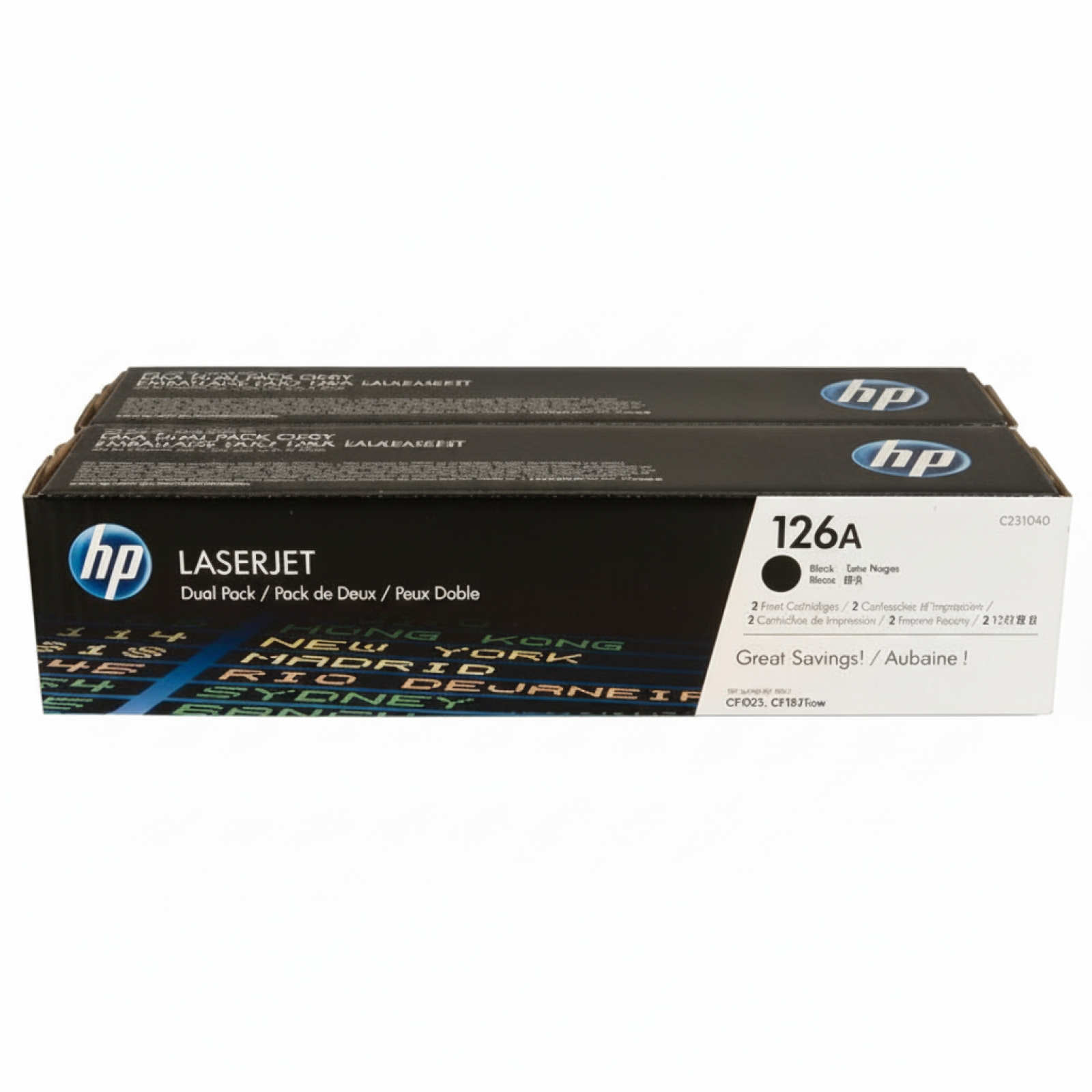 Original OEM Toners HP 126A (CE310AD) (Black) (2-pack)