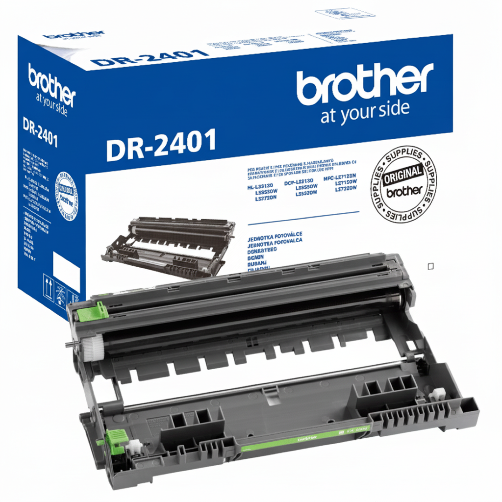 Original OEM Drum Unit Brother DR-2401 (DR2401) (Black)