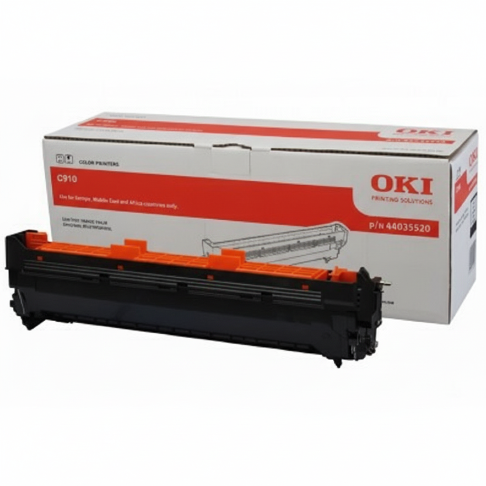 Original OEM Drum Unit Oki C910 (44035517) (Yellow)