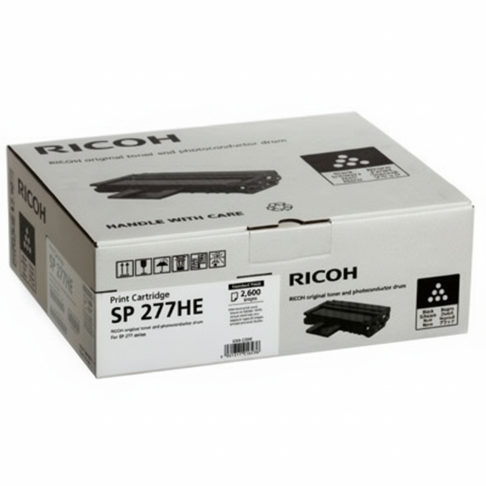 Original OEM Toner Ricoh SP277HE (408160) (Black)