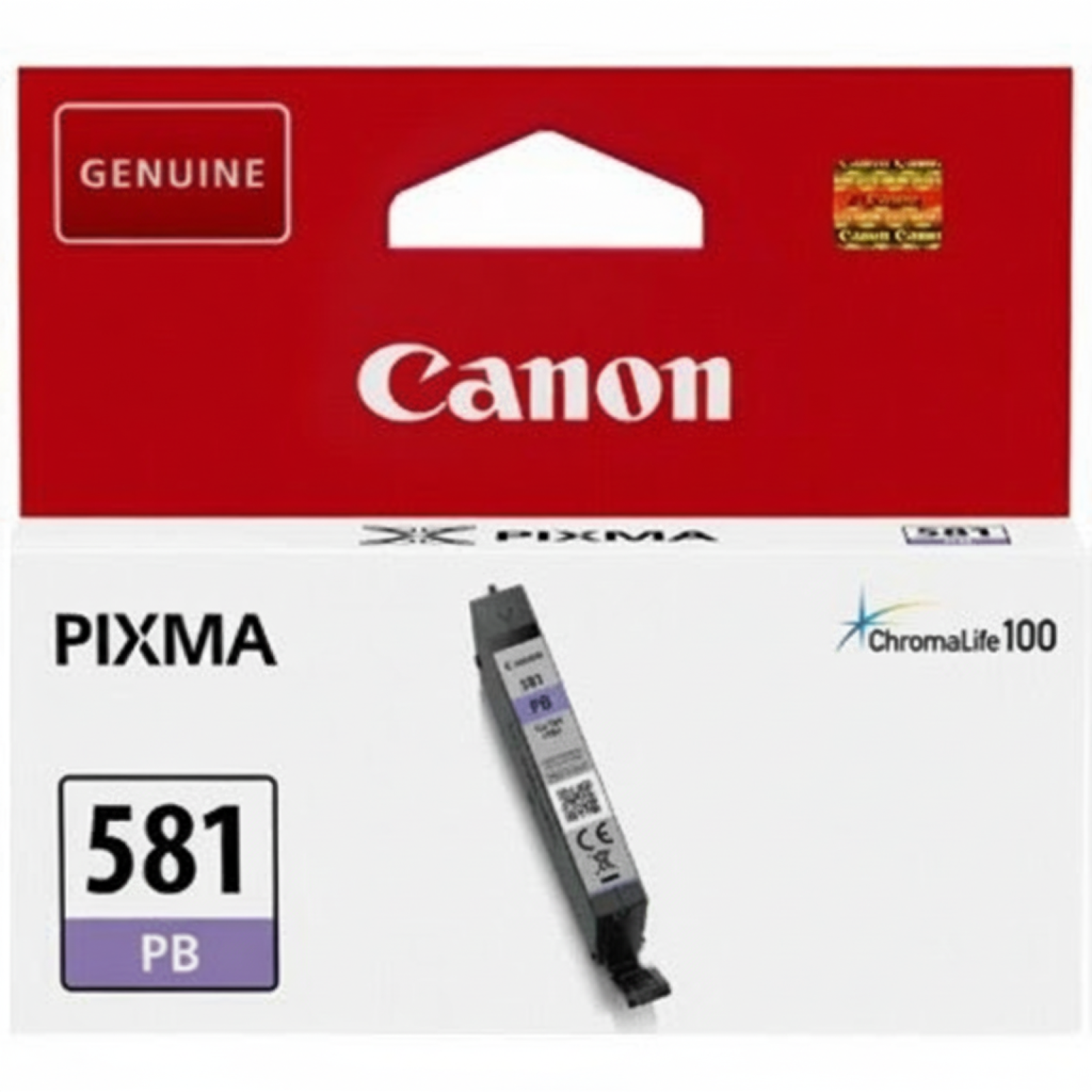 Original OEM Ink Cartridge Canon CLI-581 PB (2107C001) (Blue Photo)
