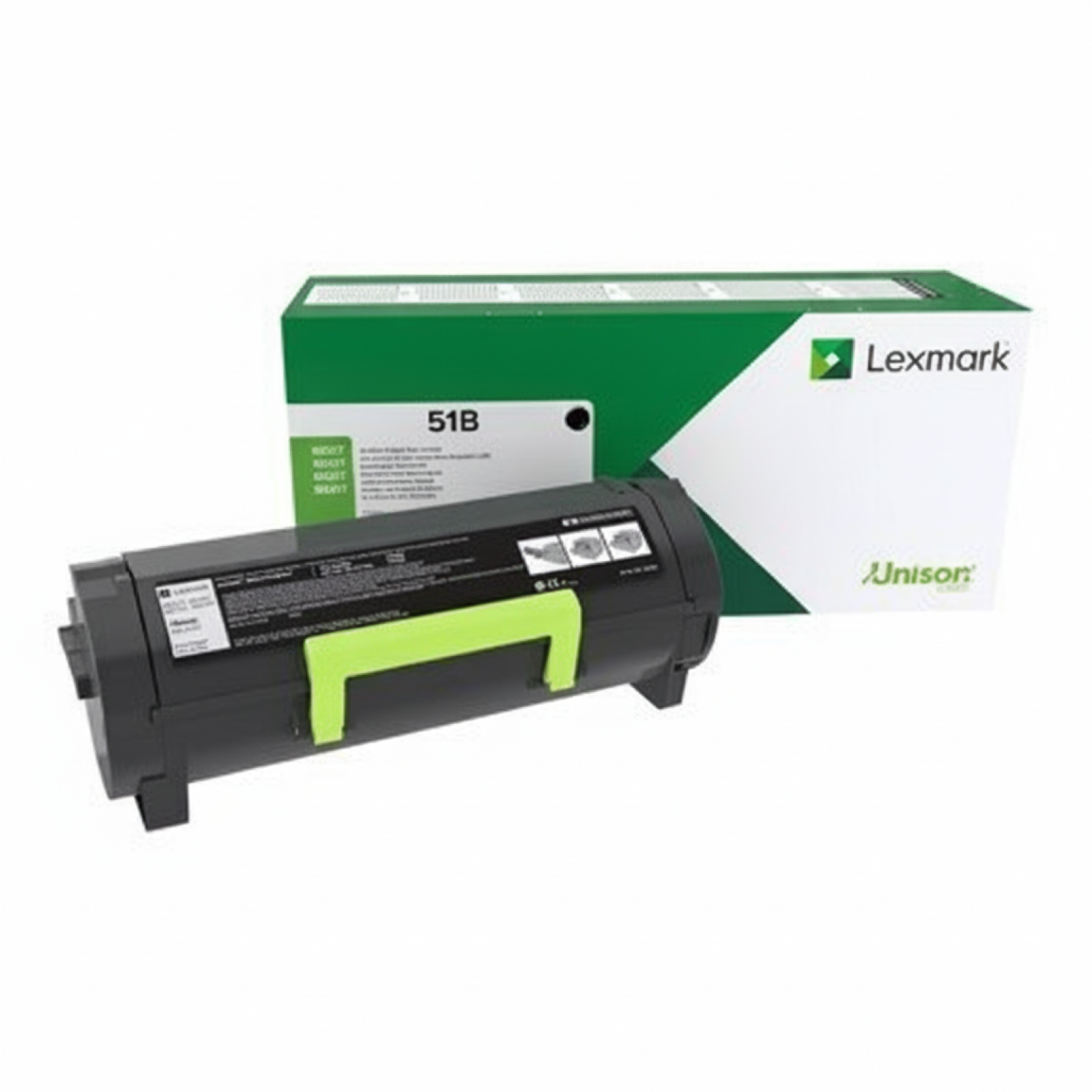 Original OEM Toner Lexmark MS317 H (51B2H00) (Black)