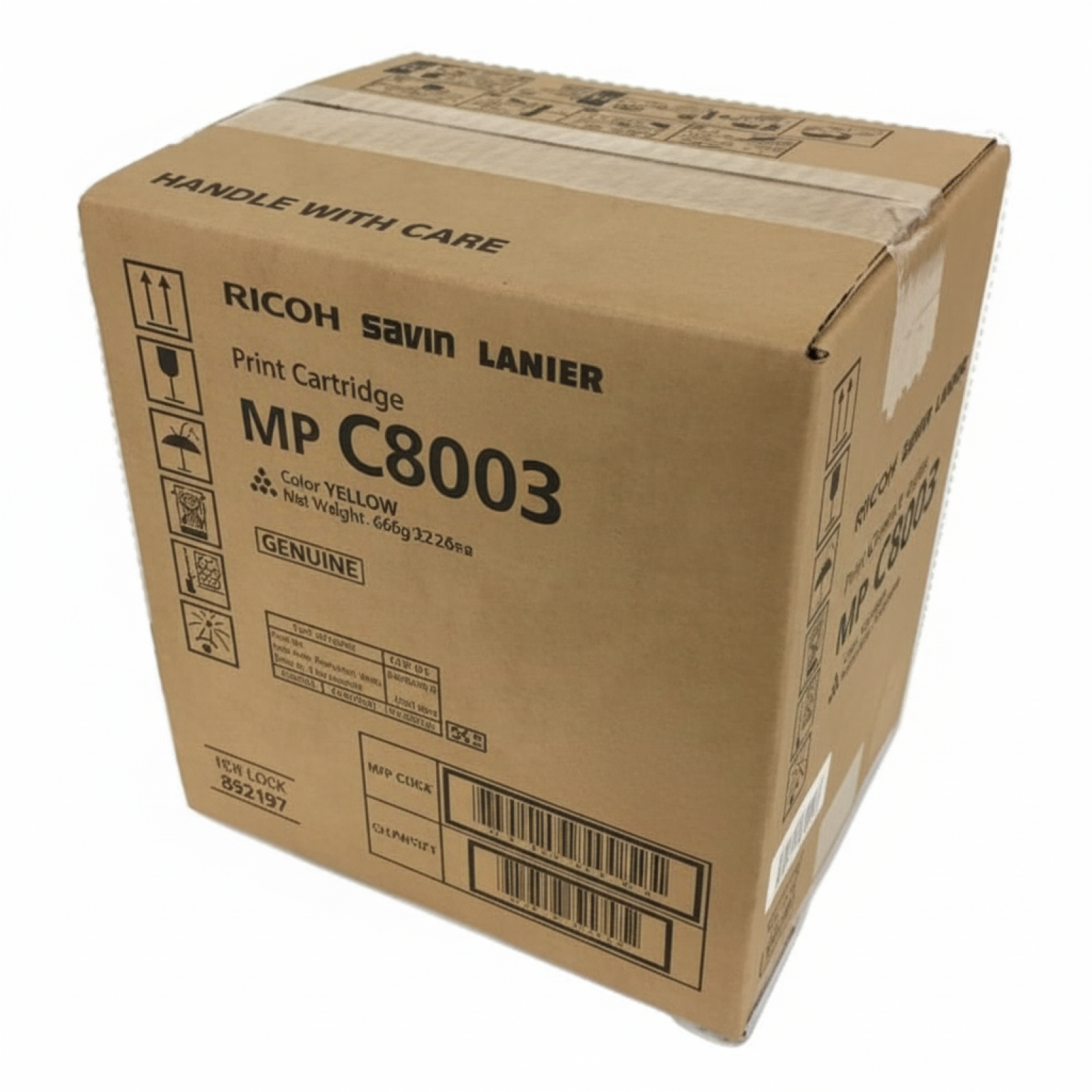 Original OEM Toner Ricoh C8003 (842193) (Yellow)