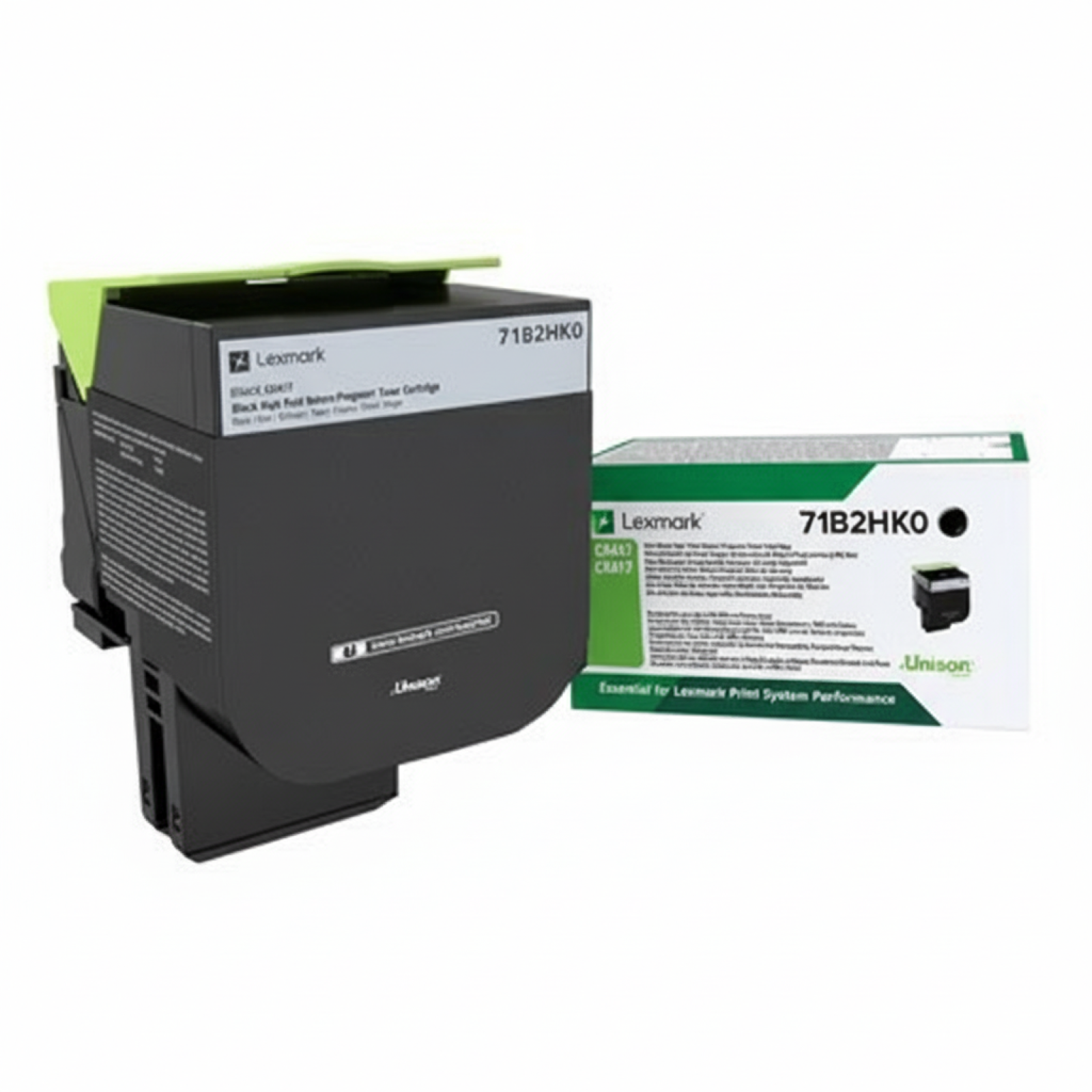 Original OEM Toner Lexmark CX417 H K (71B2HK0) (Black)