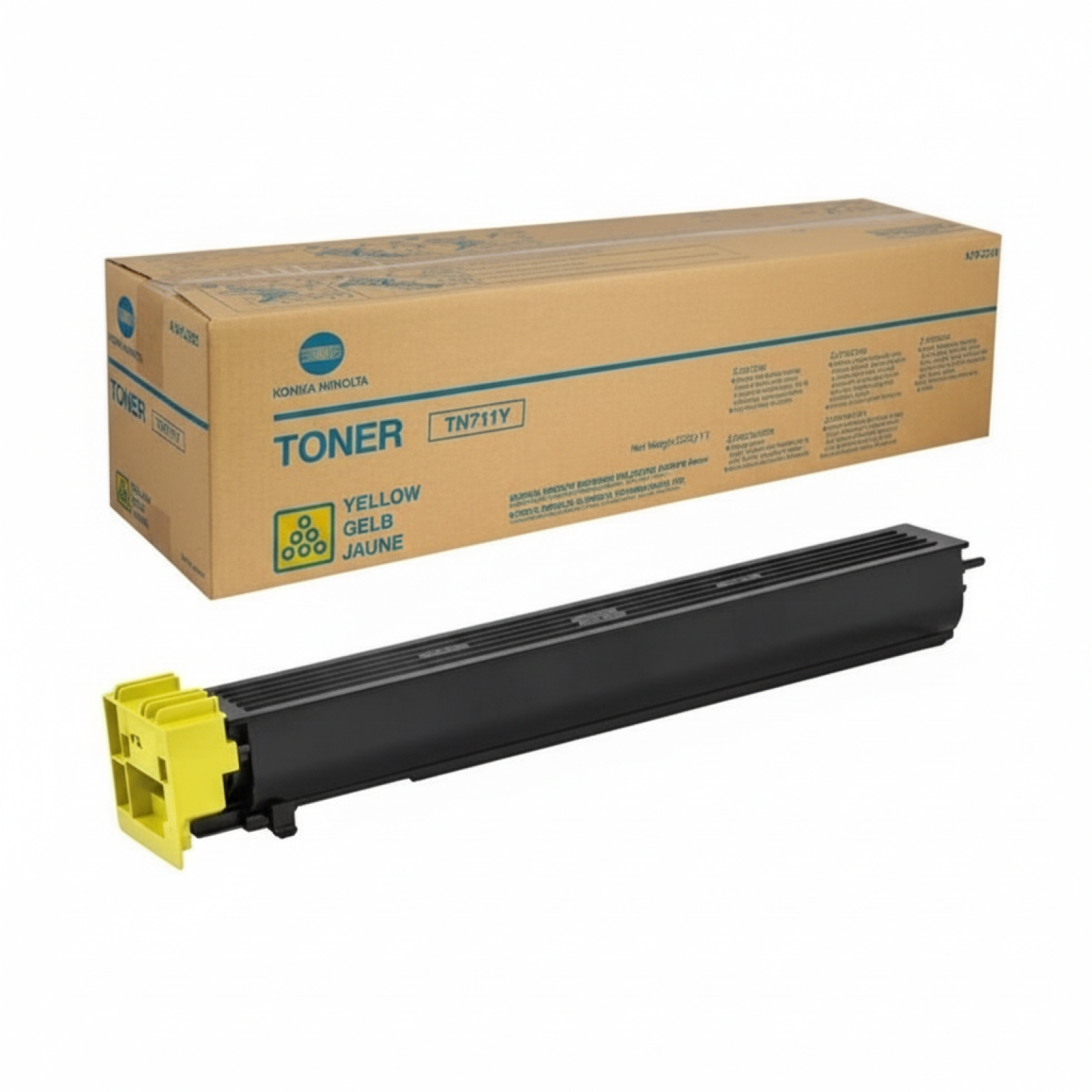 Original OEM Toner KM TN-711Y (A3VU250) (Yellow)