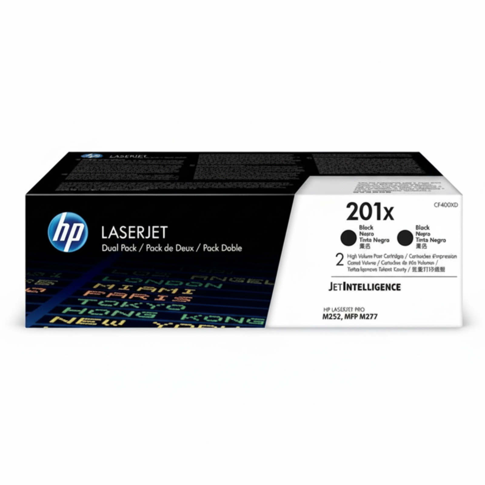Original OEM Toners HP 201X (CF400XD) (Black) (2-pack)