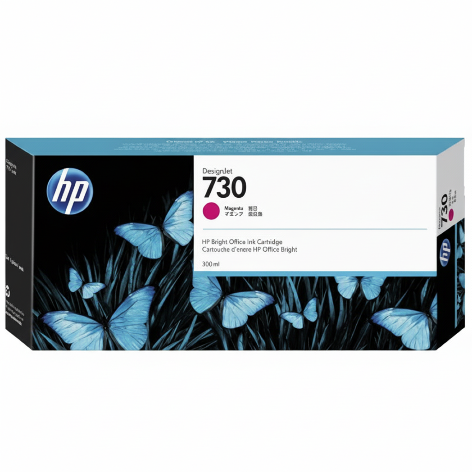 Original OEM Ink Cartridge HP 730 300ml (P2V69A) (Magenta)