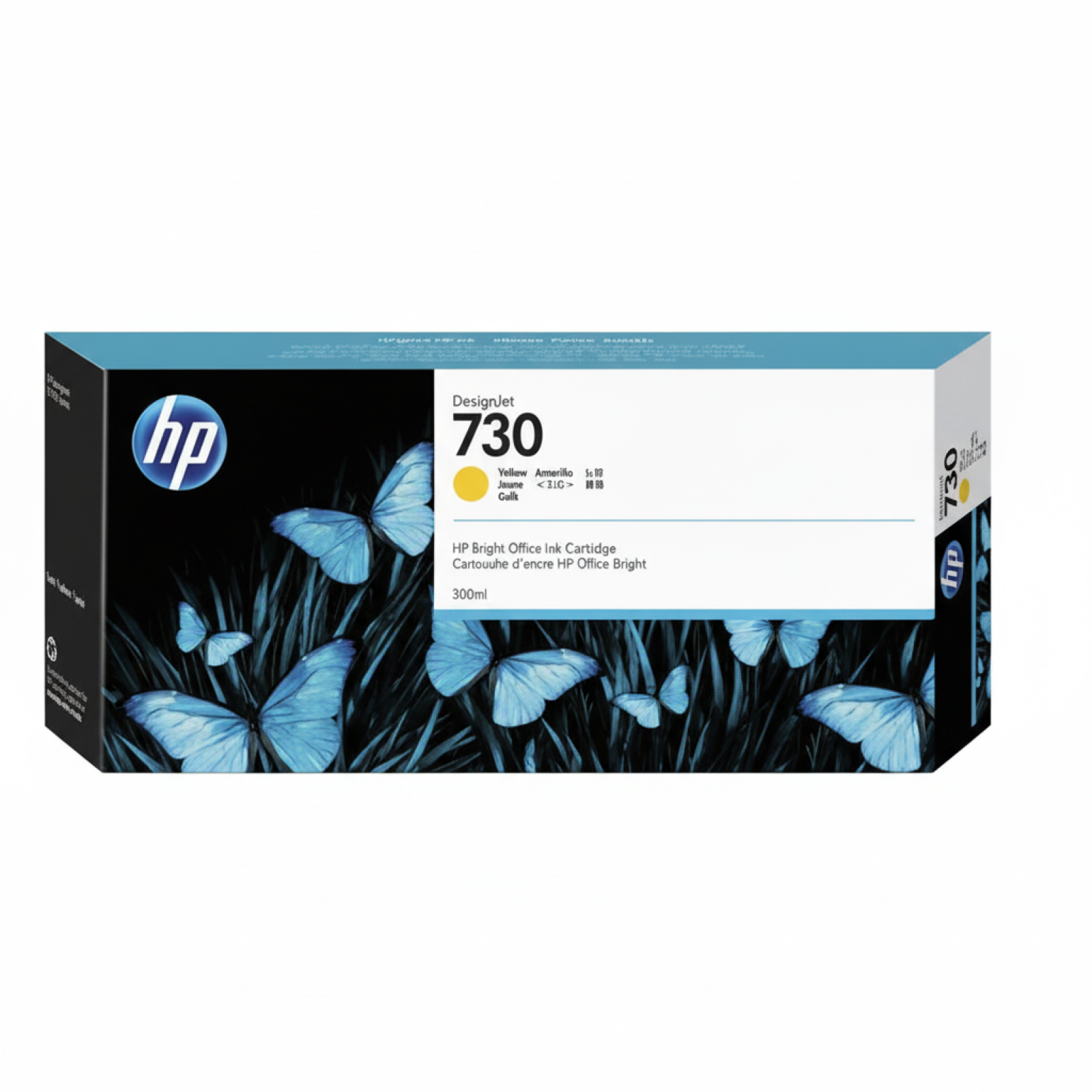Original OEM Ink Cartridge HP 730 300ml (P2V70A) (Yellow)