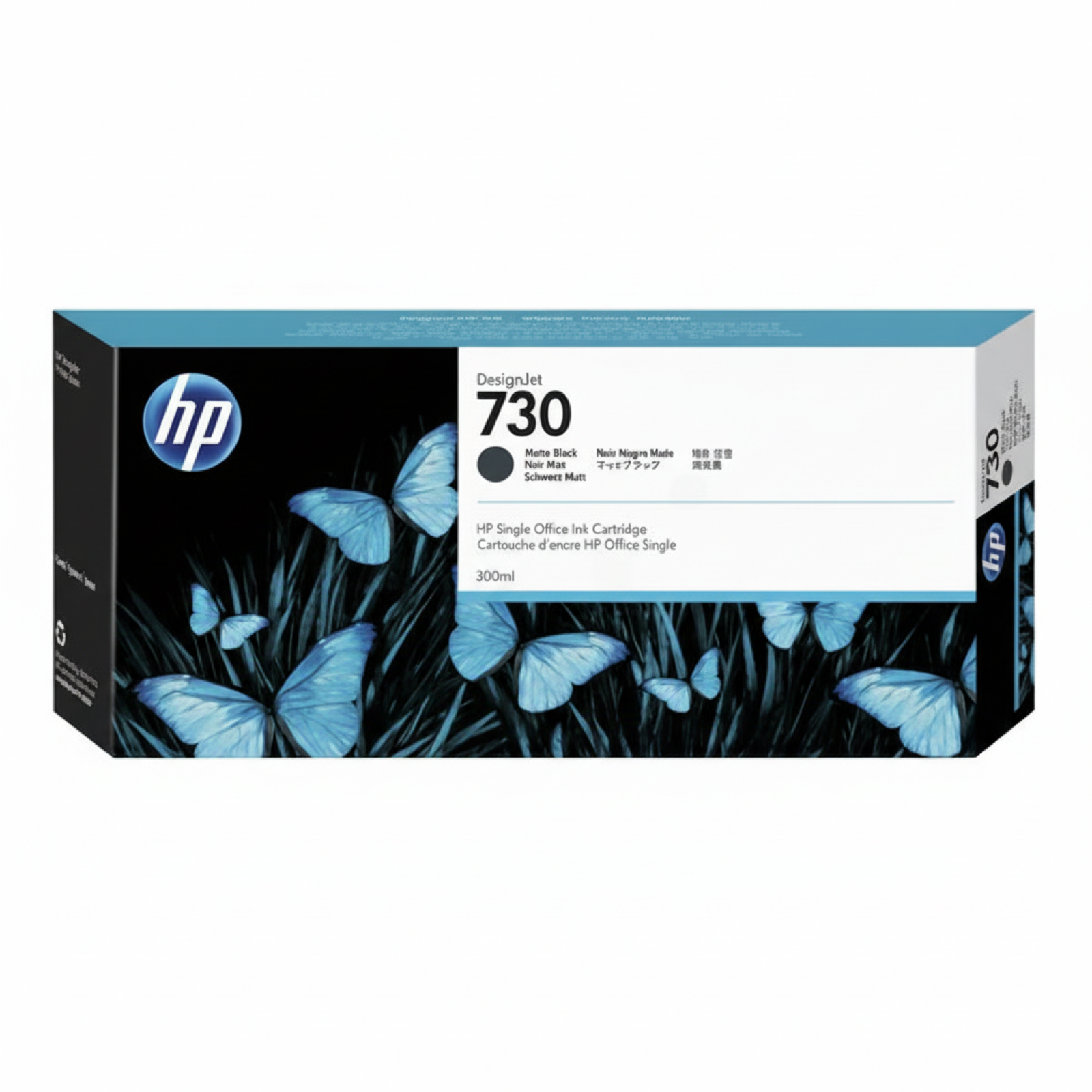 Original OEM Ink Cartridge HP 730 300ml (P2V71A) (Matte black)