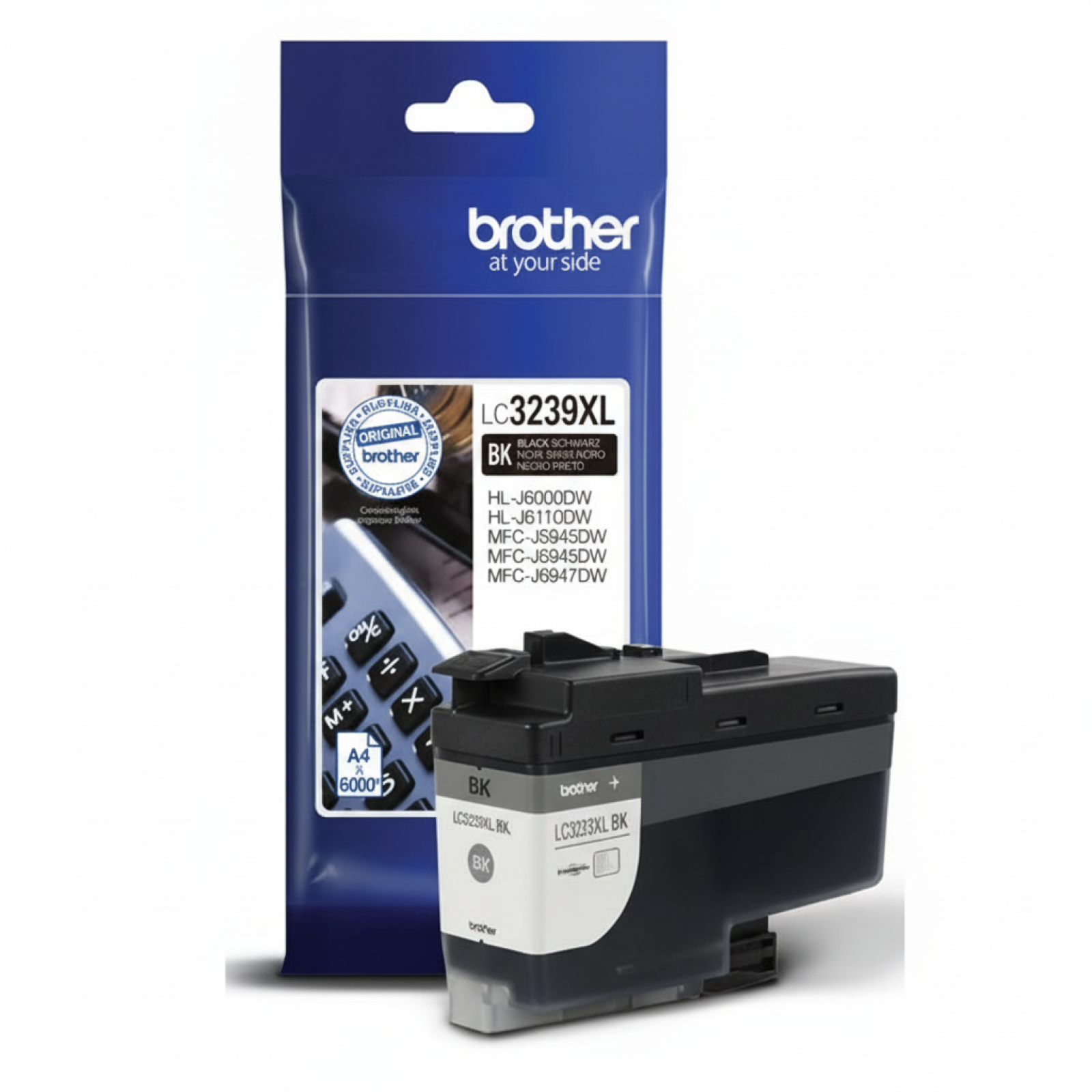 Original OEM Ink Cartridge Brother LC-3239 XL BK (LC3239XLBK) (Black)