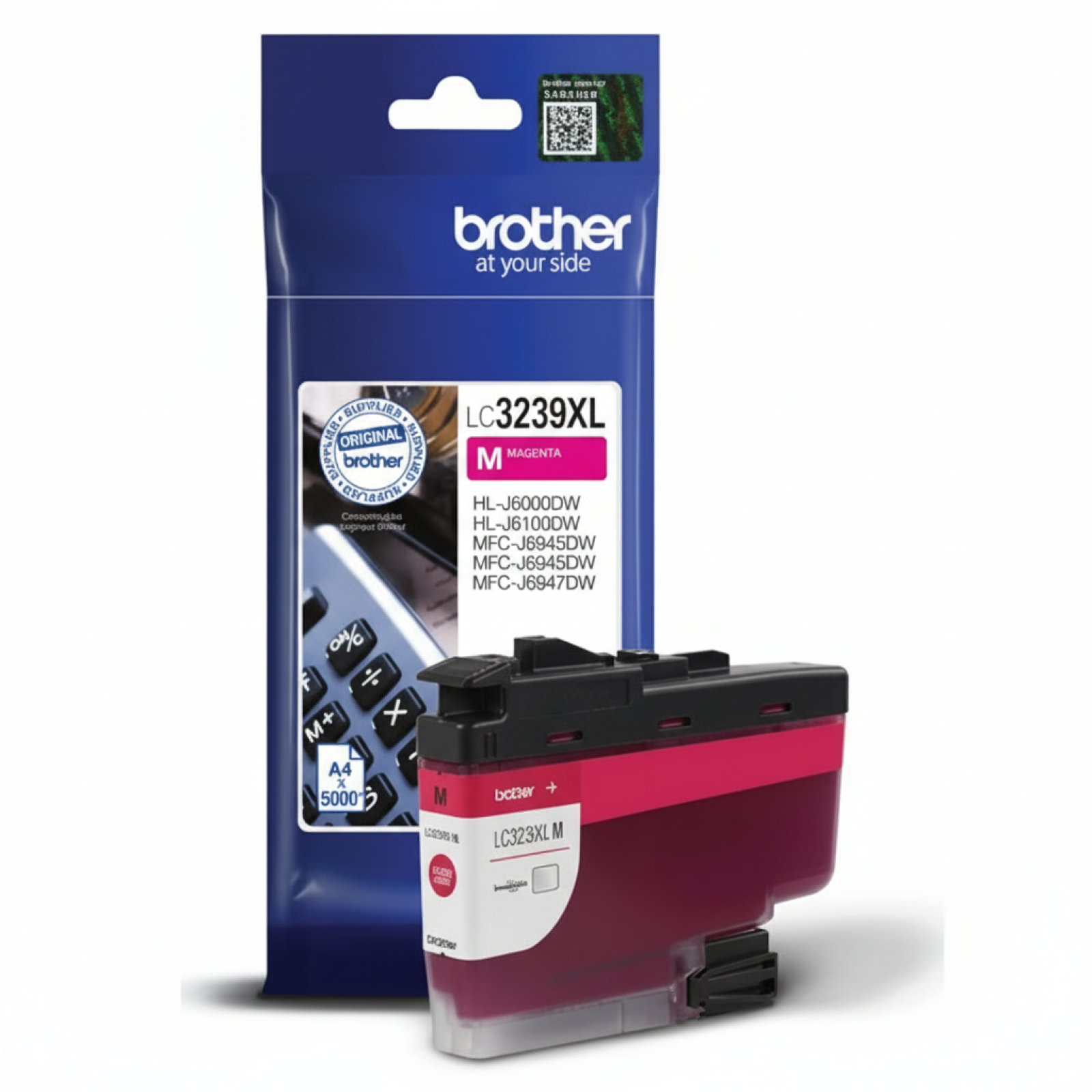 Original OEM Ink Cartridge Brother LC-3239 XL M (LC3239XLM) (Magenta)