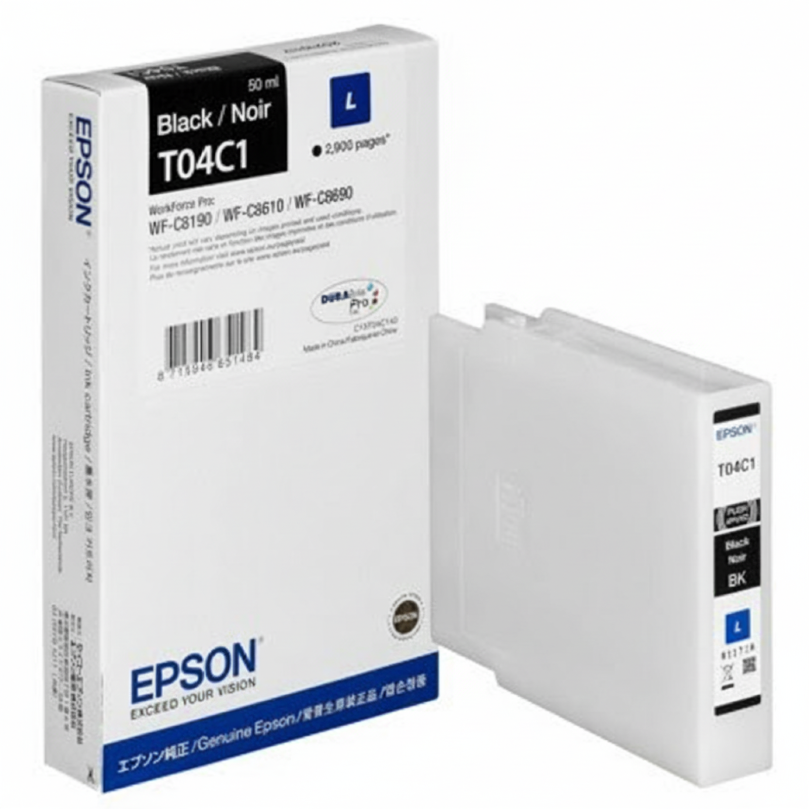 Original OEM Ink Cartridge Epson T04C1 L (C13T04C140) (Black)