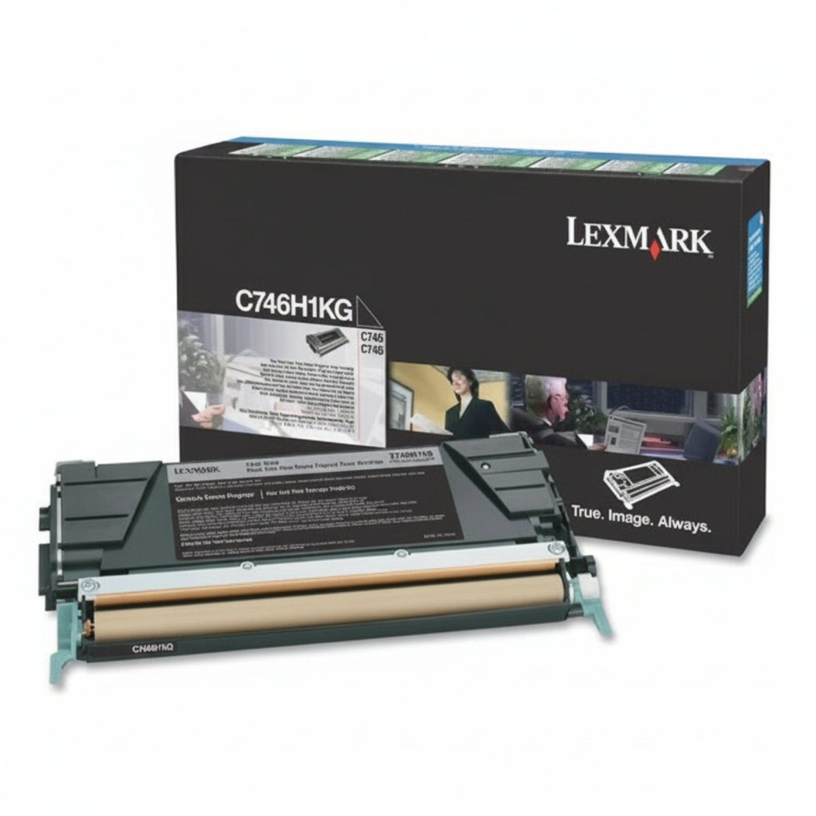 Original OEM Toner Lexmark C746 K (C746H1KG) (Black)