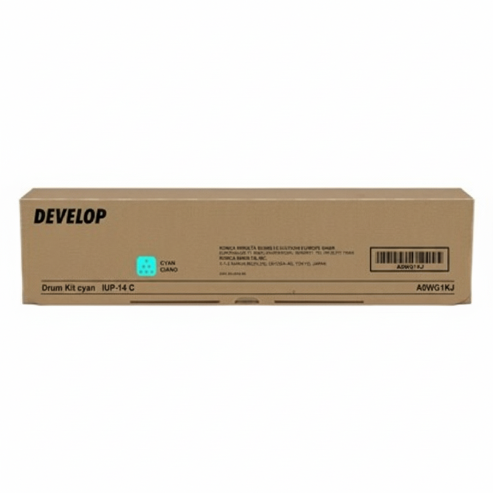 Original OEM Drum Unit Develop IUP-14C (A0WG1KJ) (Cyan)