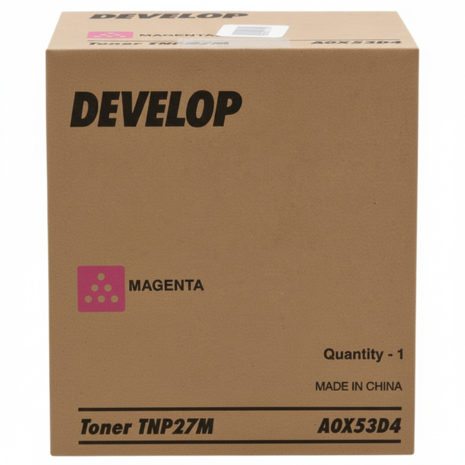 Original OEM Toner Develop TNP-27M (A0X53D4) (Magenta)