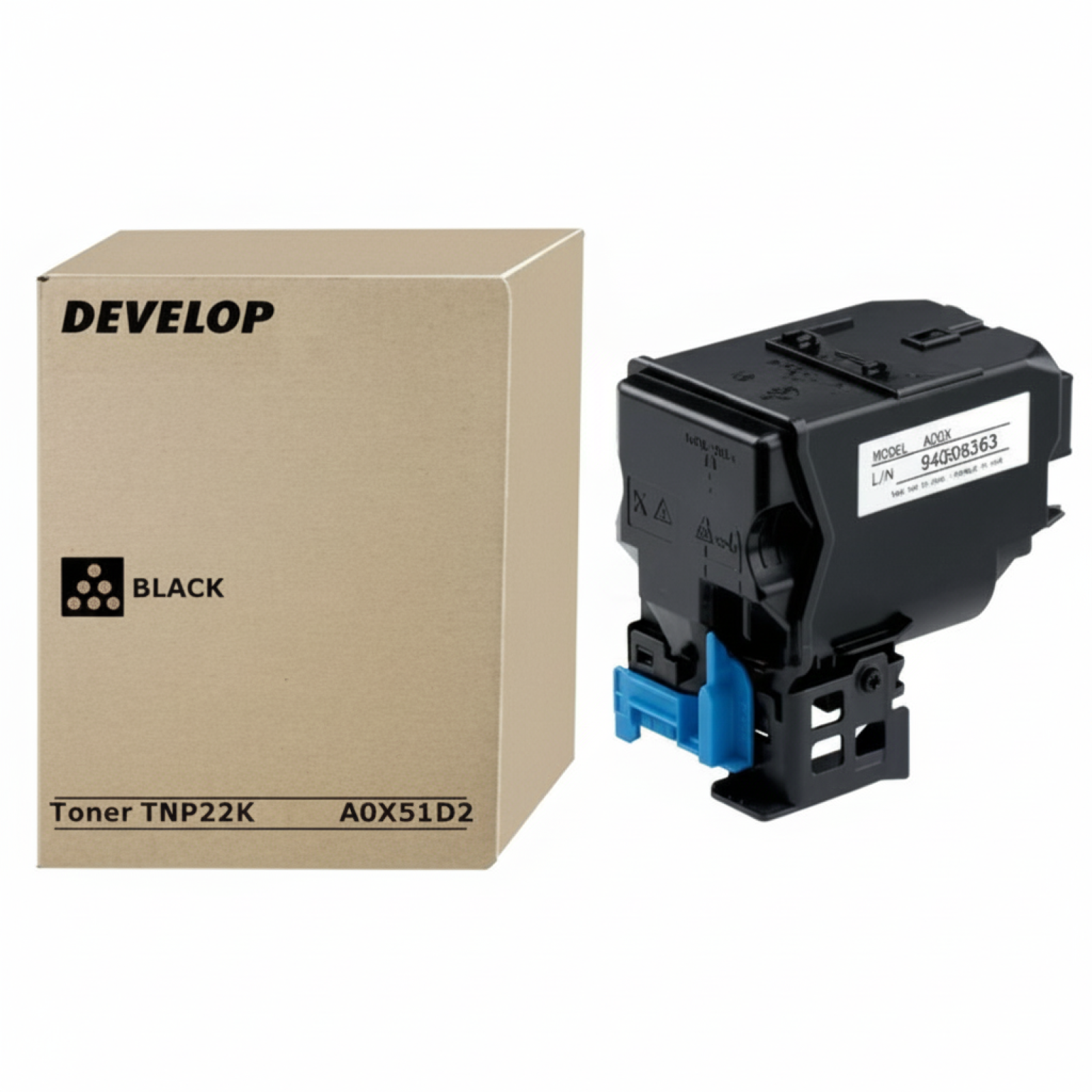 Original OEM Toner Develop TNP-22K (A0X51D2) (Black)