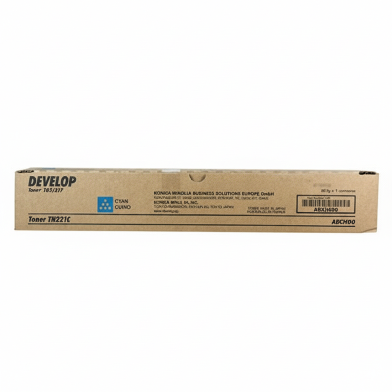Original OEM Toner Develop TN-221C (A8K34D0) (Cyan)