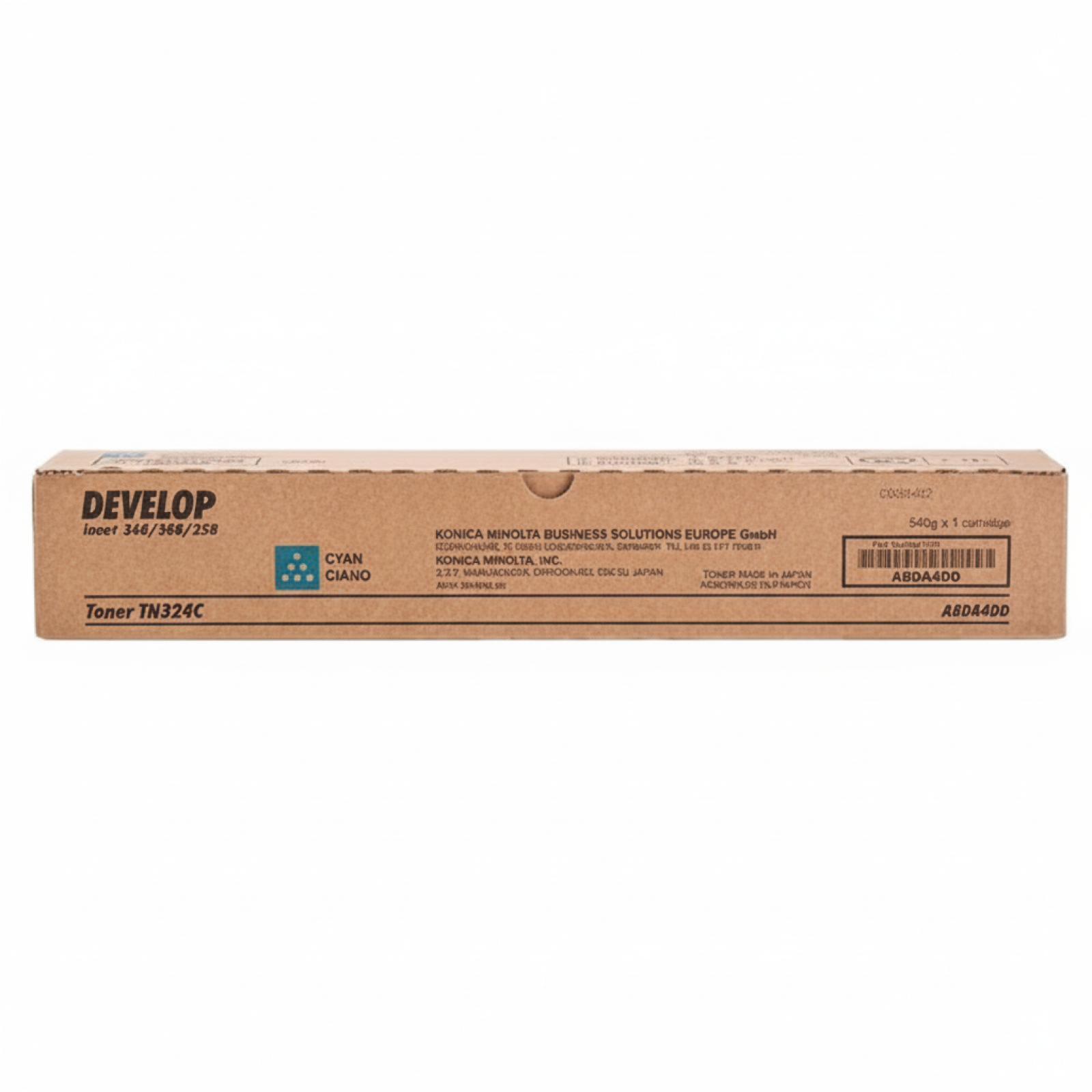 Original OEM Toner Develop TN-324C (A8DA4D0) (Cyan)
