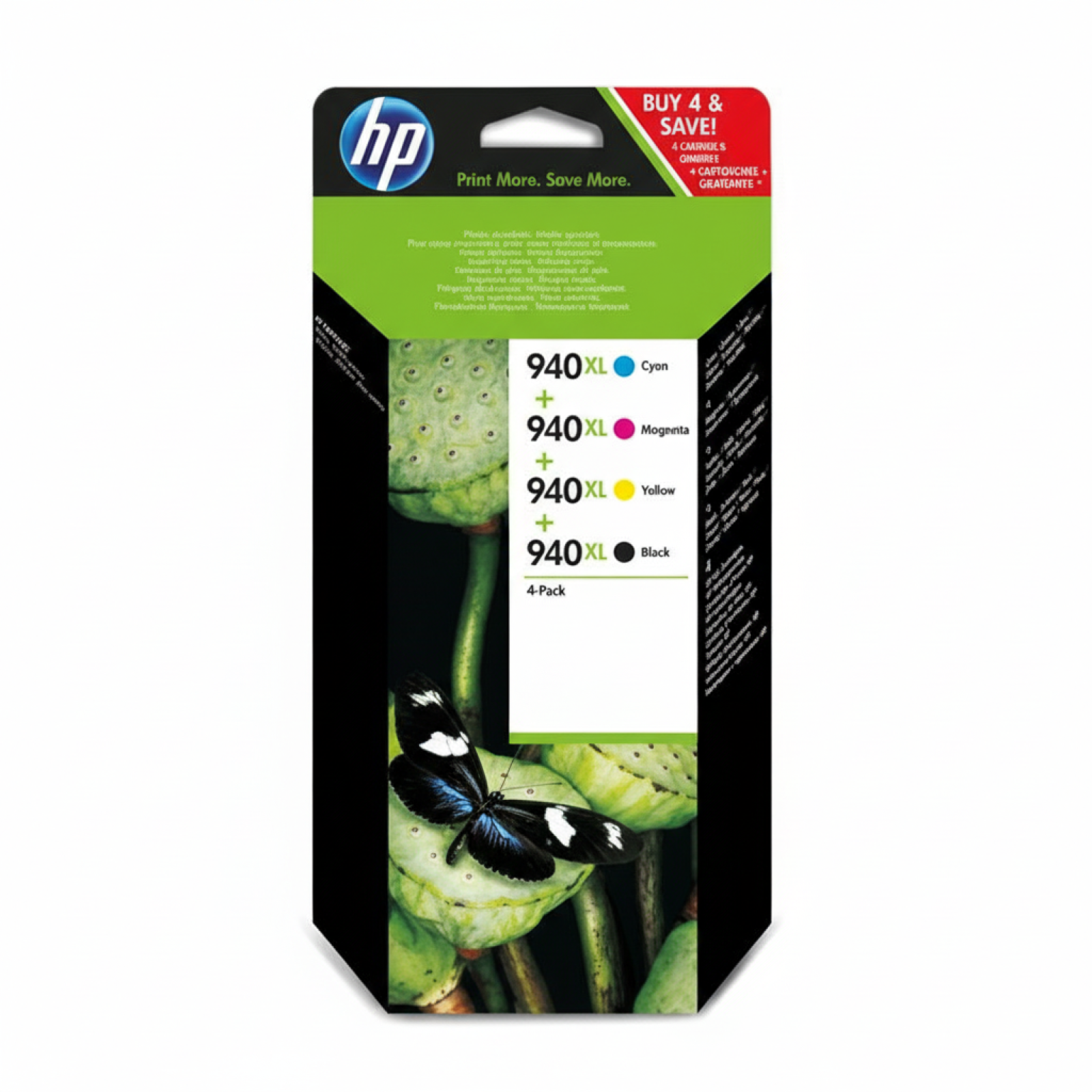 Original OEM Ink Cartridges HP 940 XL CMYK (C2N93AE) (multi pack)