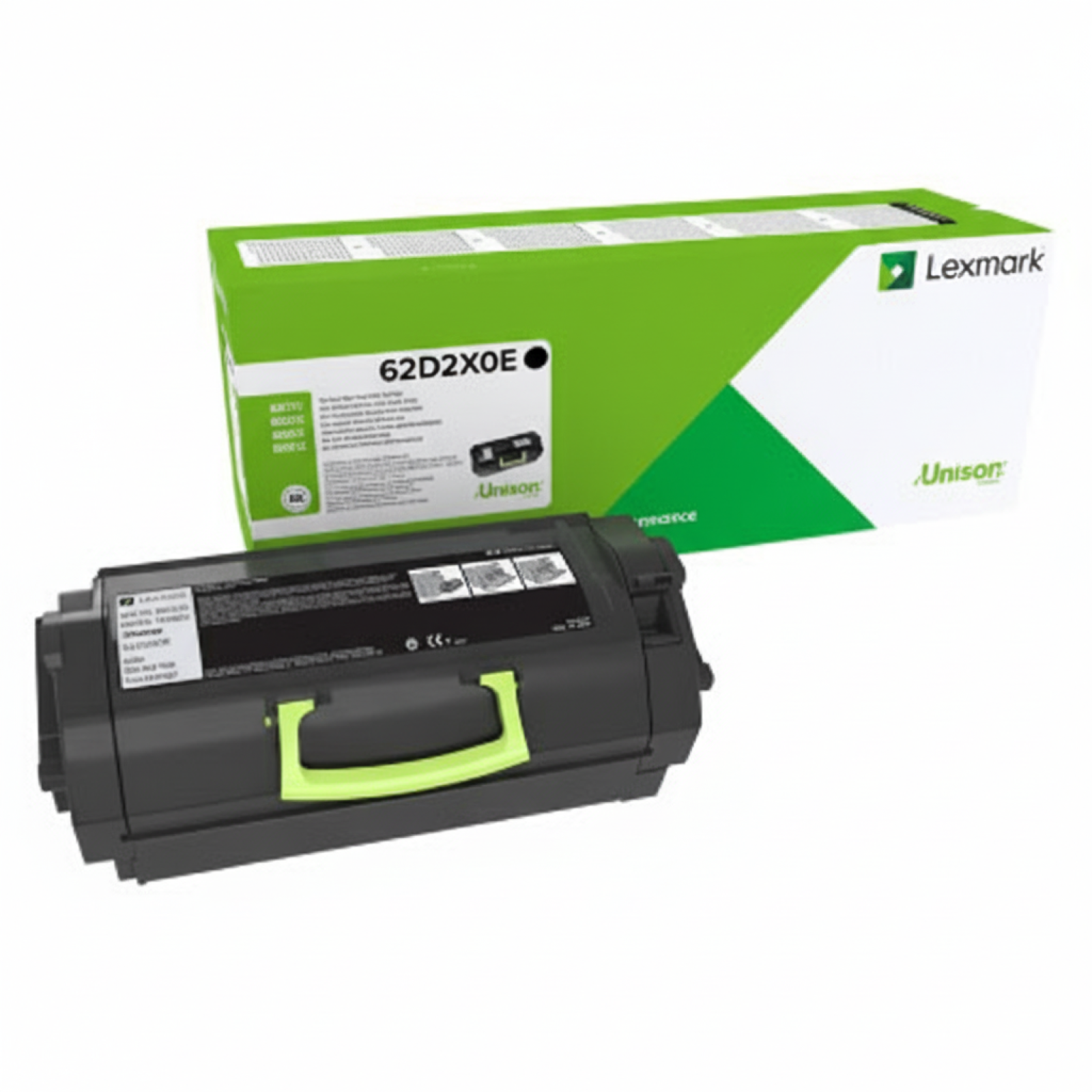 Original OEM Toner Lexmark 622XE (62D2X0E) (Black)