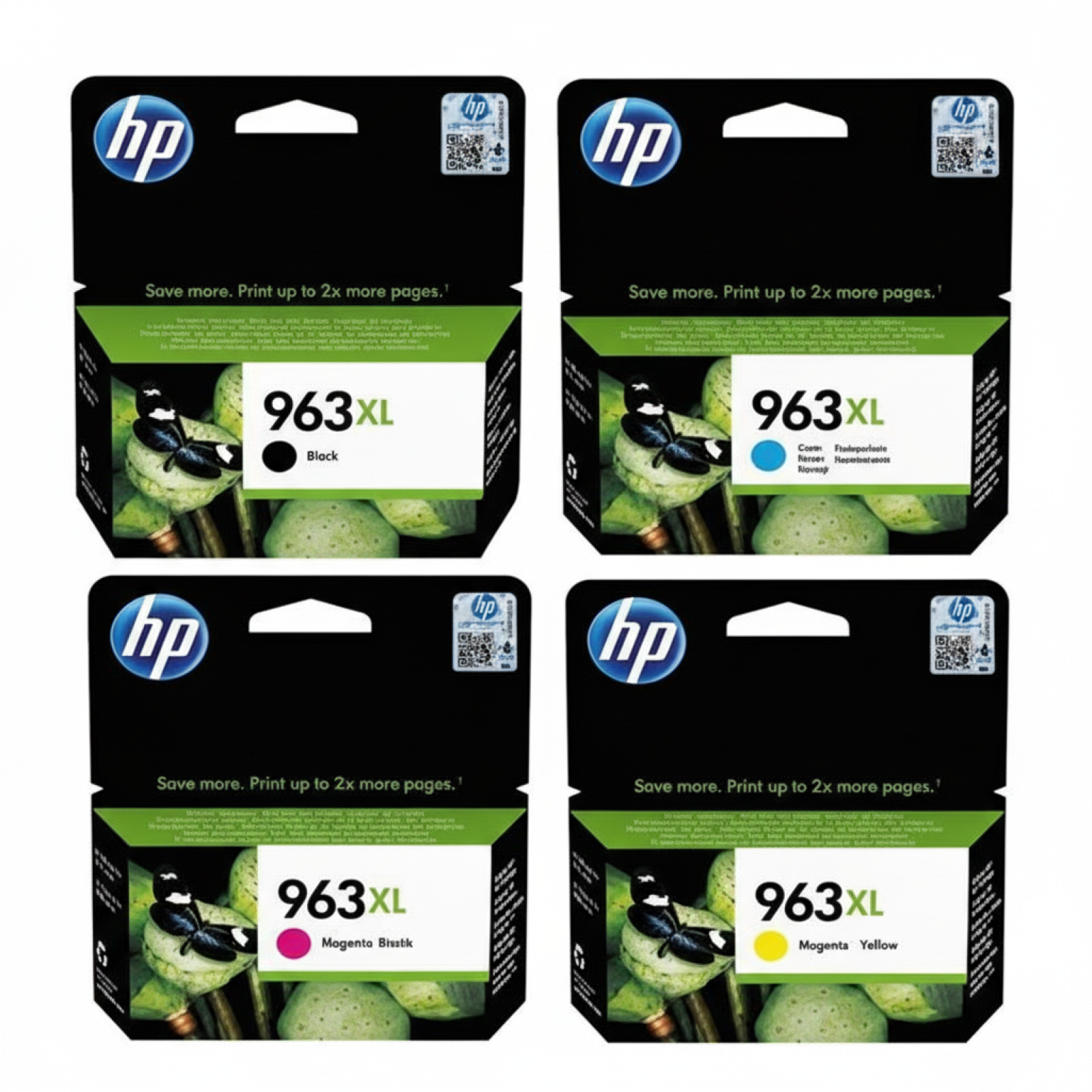 Original OEM Ink Cartridges HP 963 XL CMYK (3YP35AE) (multi pack)