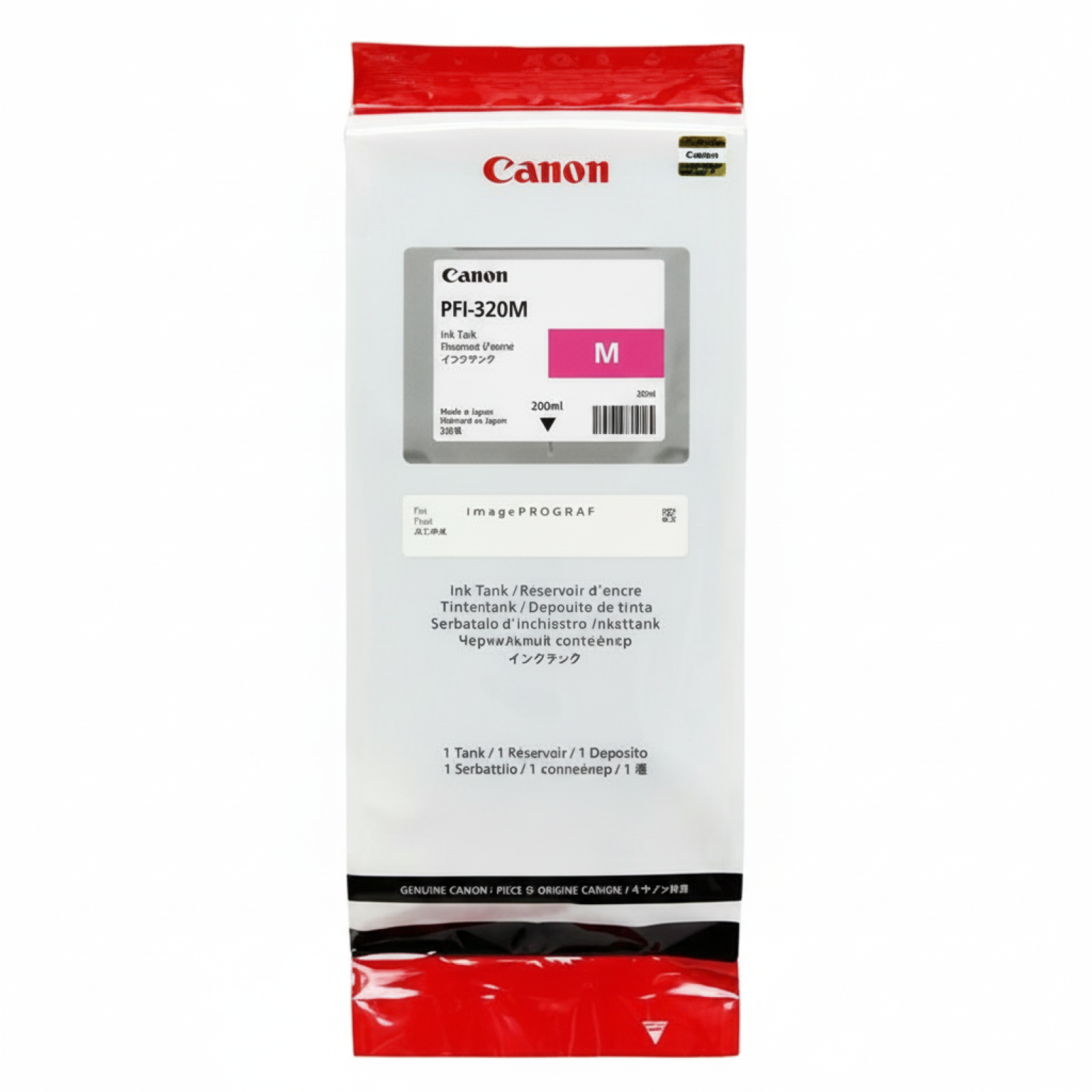 Original OEM Ink Cartridge Canon PFI-320M (2892C001) (Magenta)