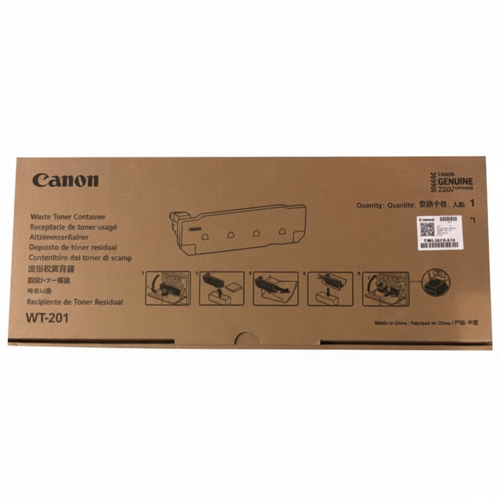 Original OEM Waste Toner Tank Canon WT-201 (FM0-0015-000)