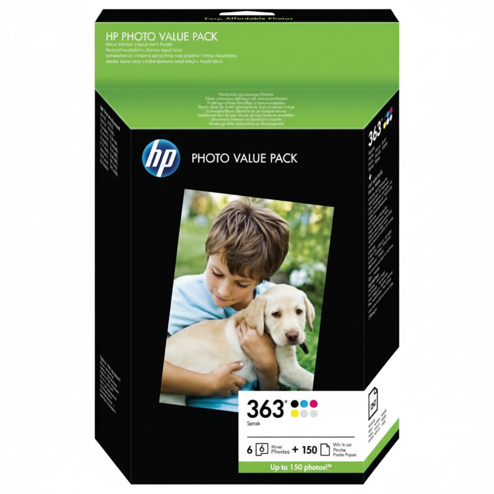 Original OEM Ink Cartridges HP 363 CMYK+LC+LM (Q7966EE) (multi pack)