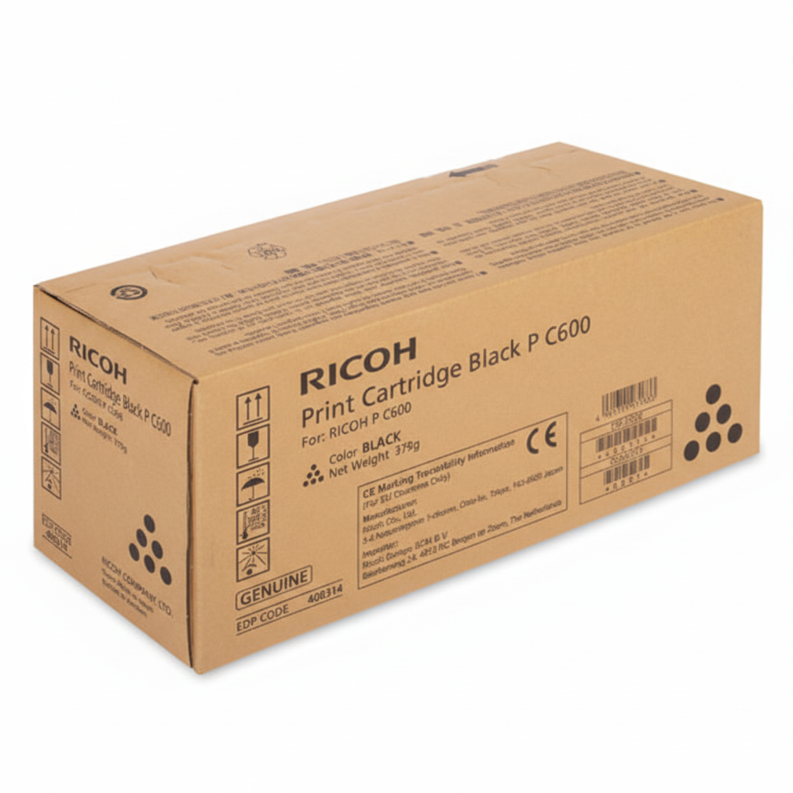 Original OEM Toner Ricoh C600 (408314) (Black)
