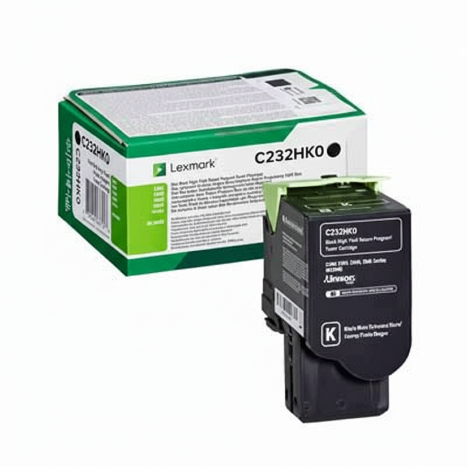 Original OEM Toner Lexmark C232H K (C232HK0) (Black)