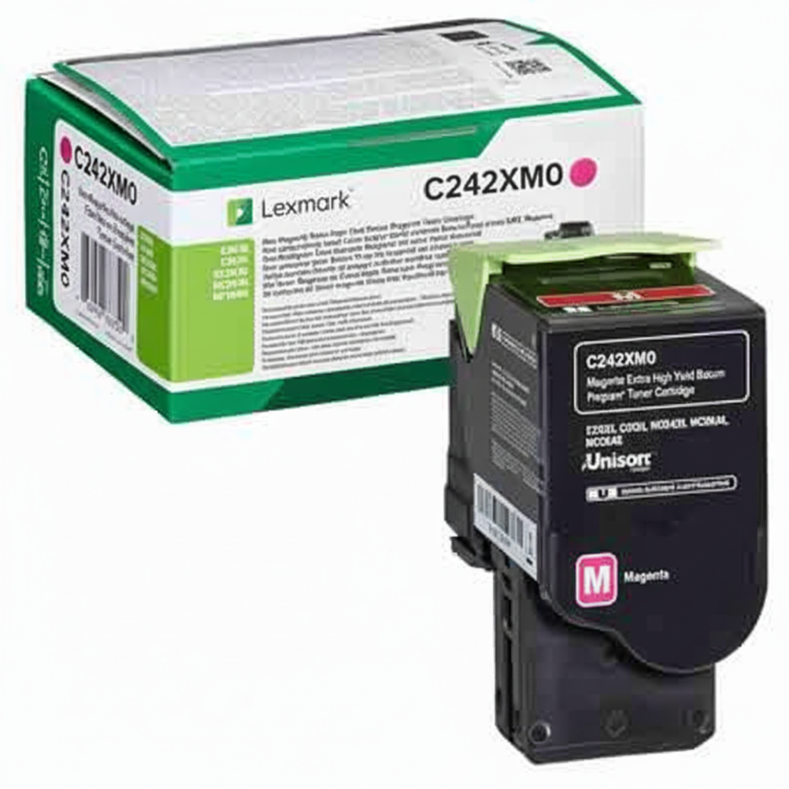 Original OEM Toner Lexmark C242X M (C242XM0) (Magenta)
