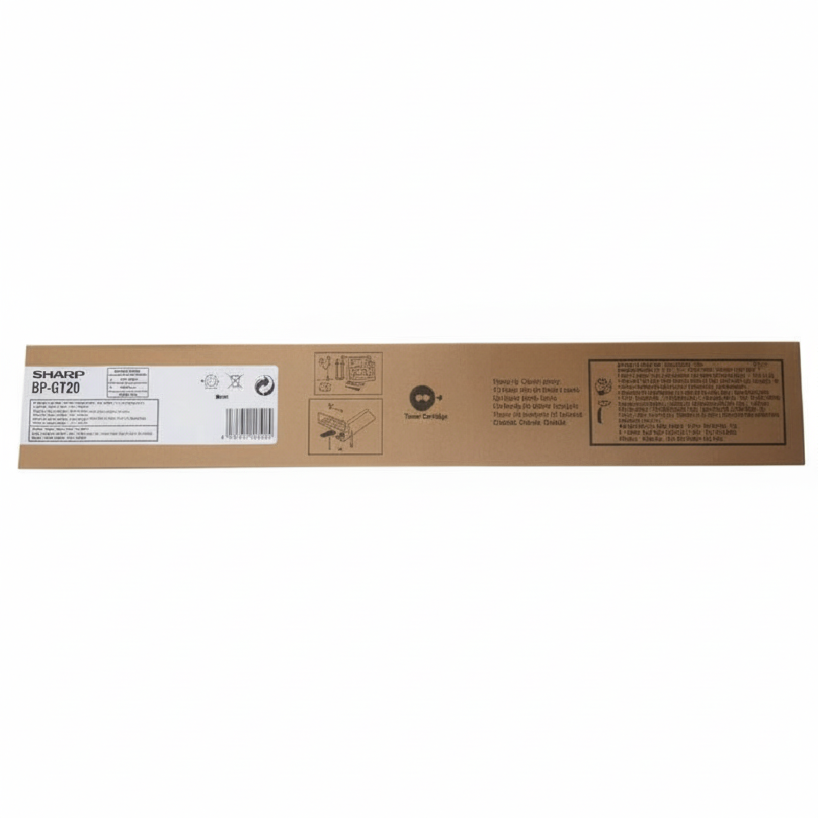 Original OEM Toner Sharp BP-GT20CA (BPGT20CA) (Cyan)