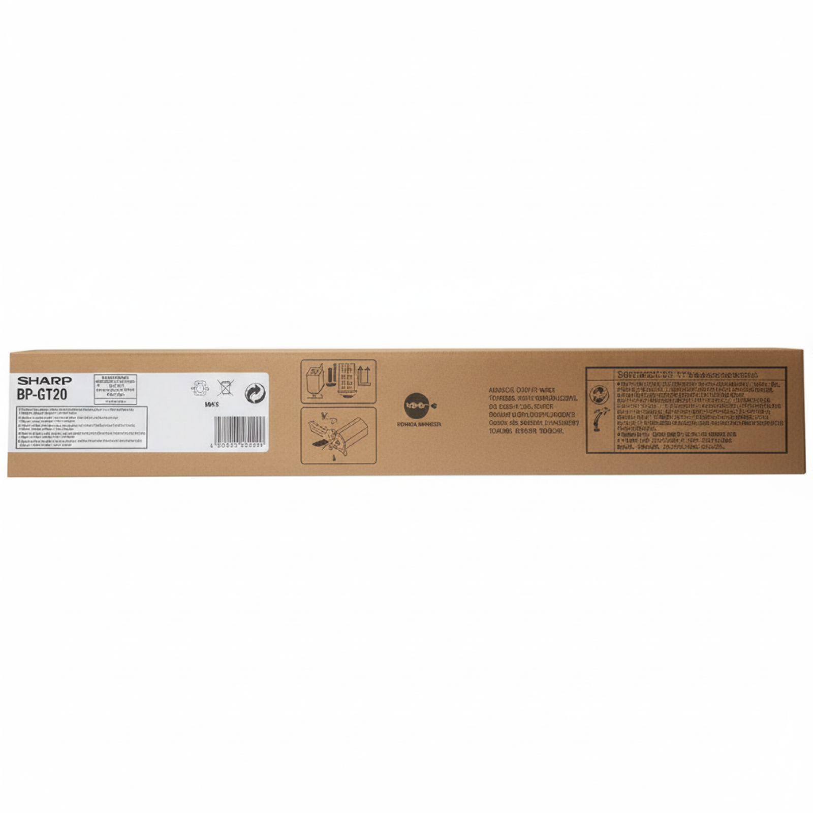 Original OEM Toner Sharp BP-GT20MA (BPGT20MA) (Magenta)