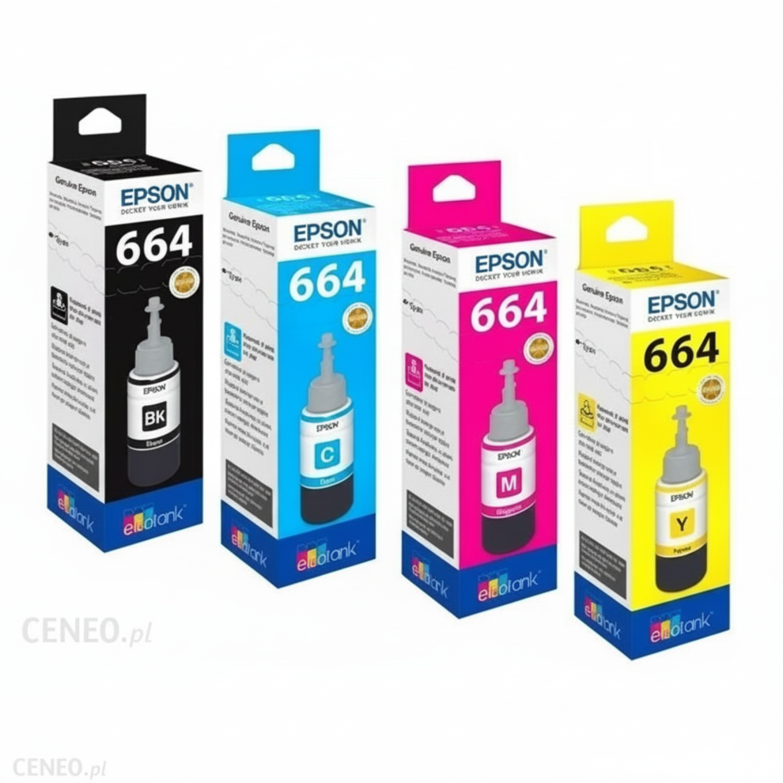 Original OEM Ink Cartridges Epson T6646 (C13T66464A) (multi pack)