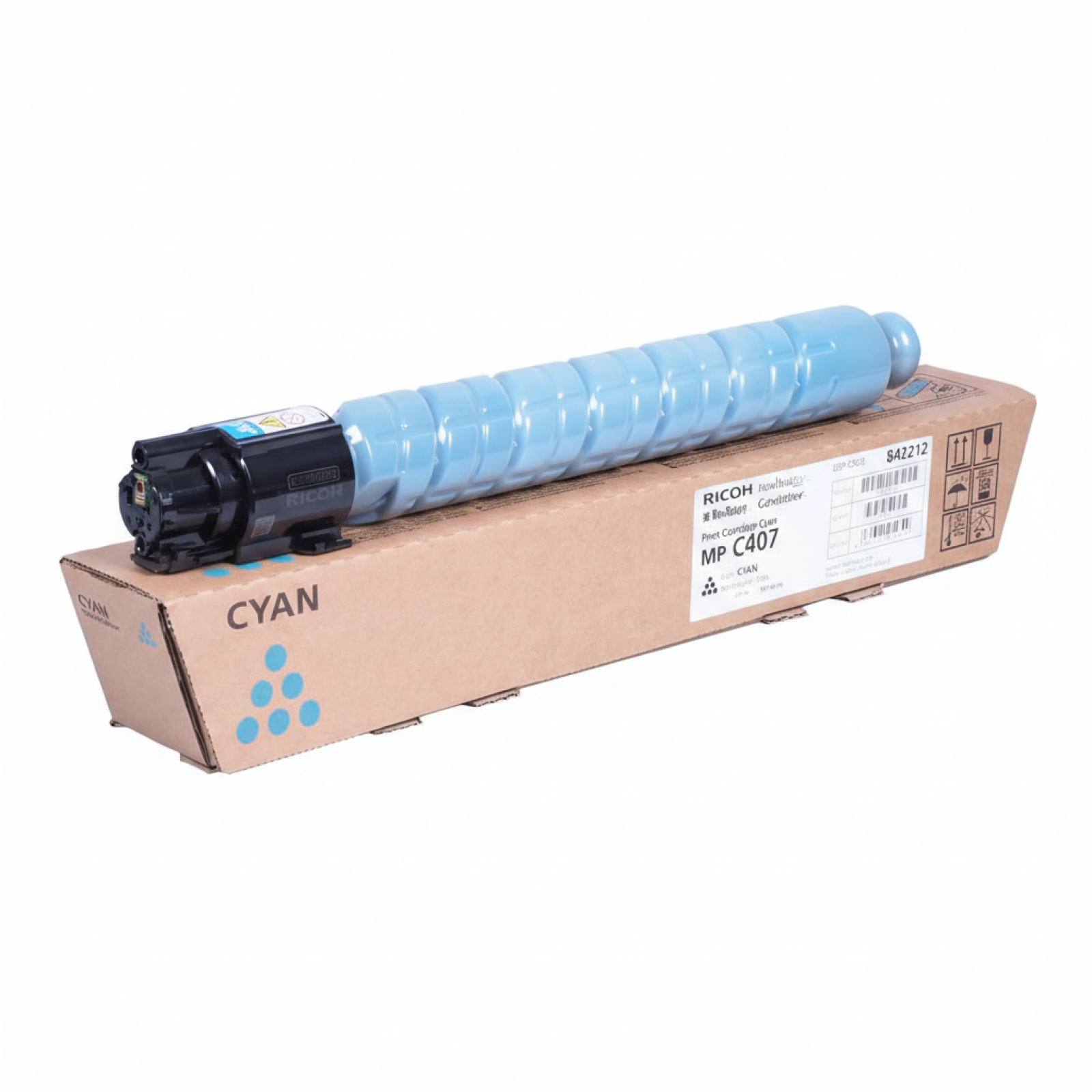 Original OEM Toner Ricoh C407 (842212) (Cyan)