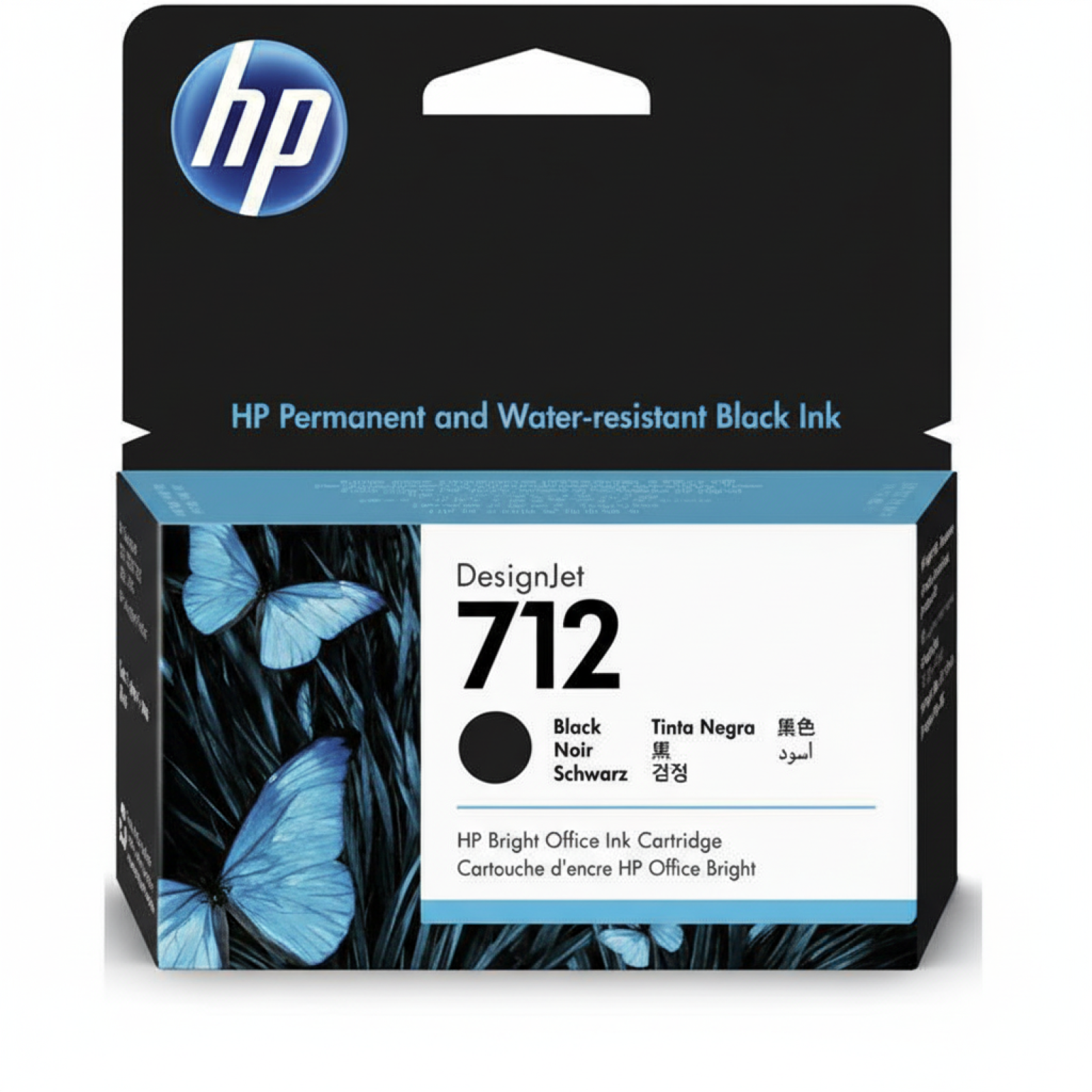 Original OEM Ink Cartridge HP 712 XL (3ED71A) (Black)