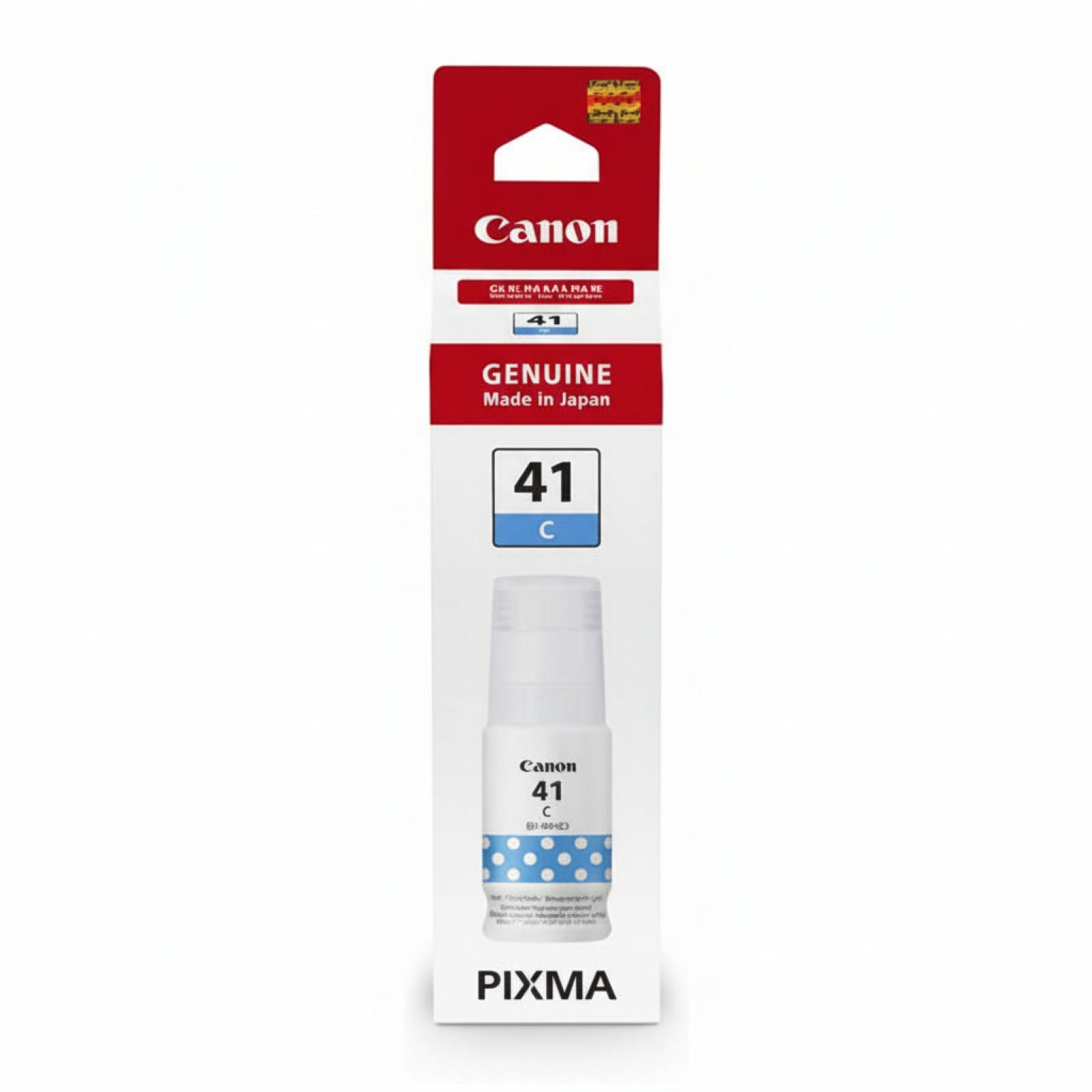 Original OEM Ink Cartridge Canon GI-41 C (4543C001) (Cyan)