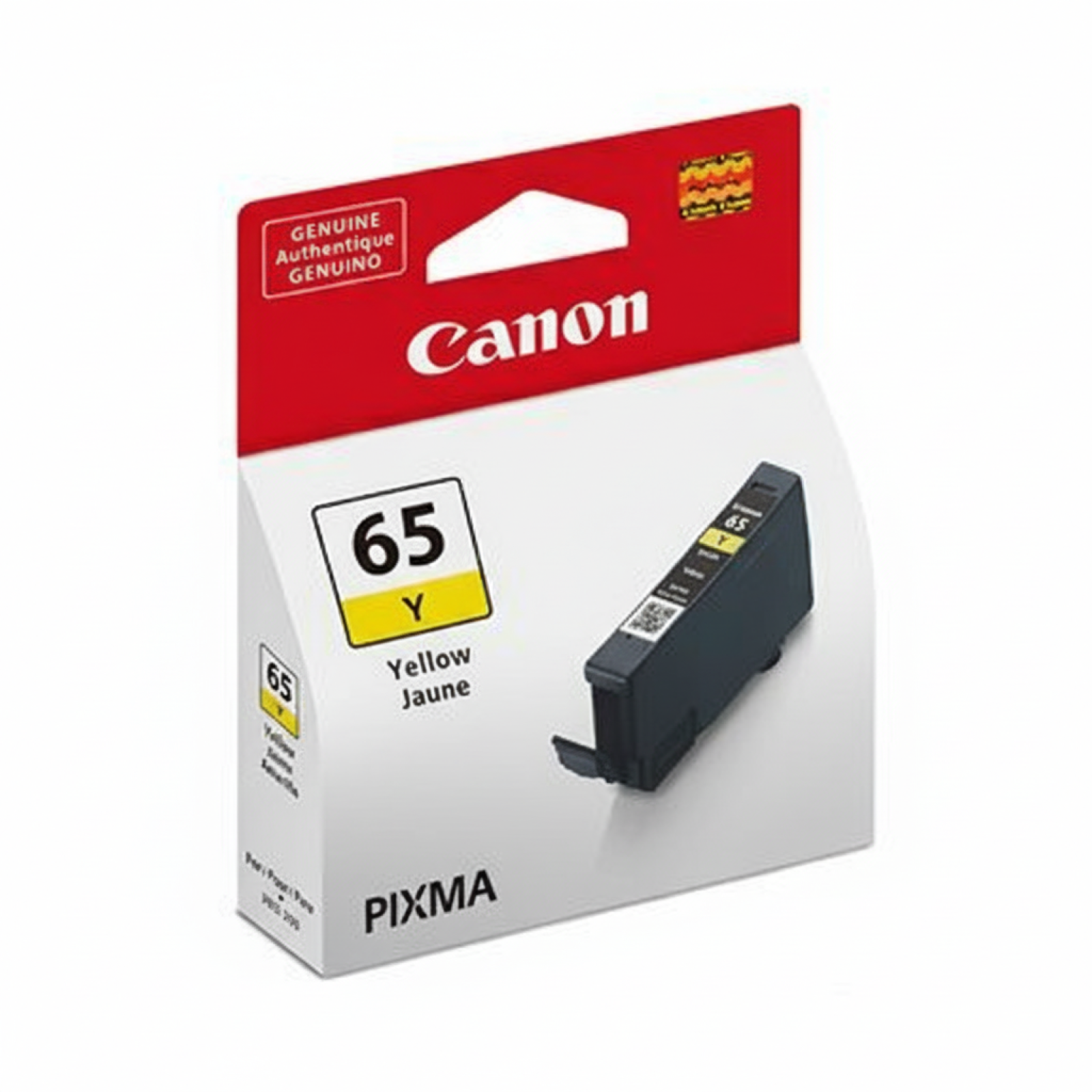 Original OEM Ink Cartridge Canon CLI-65 Y (4218C001) (Yellow)