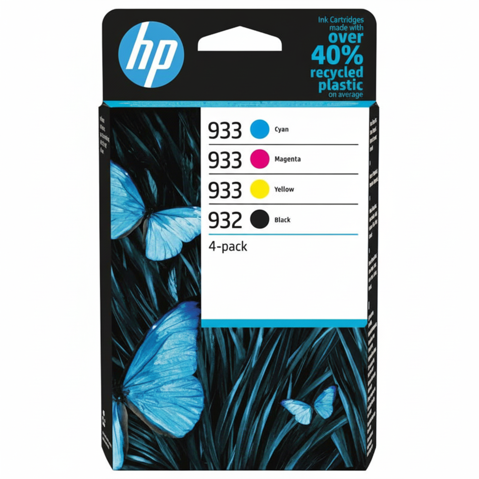 Original OEM Ink Cartridges HP 932 BK + 933 CMY (6ZC71AE) (multi pack)