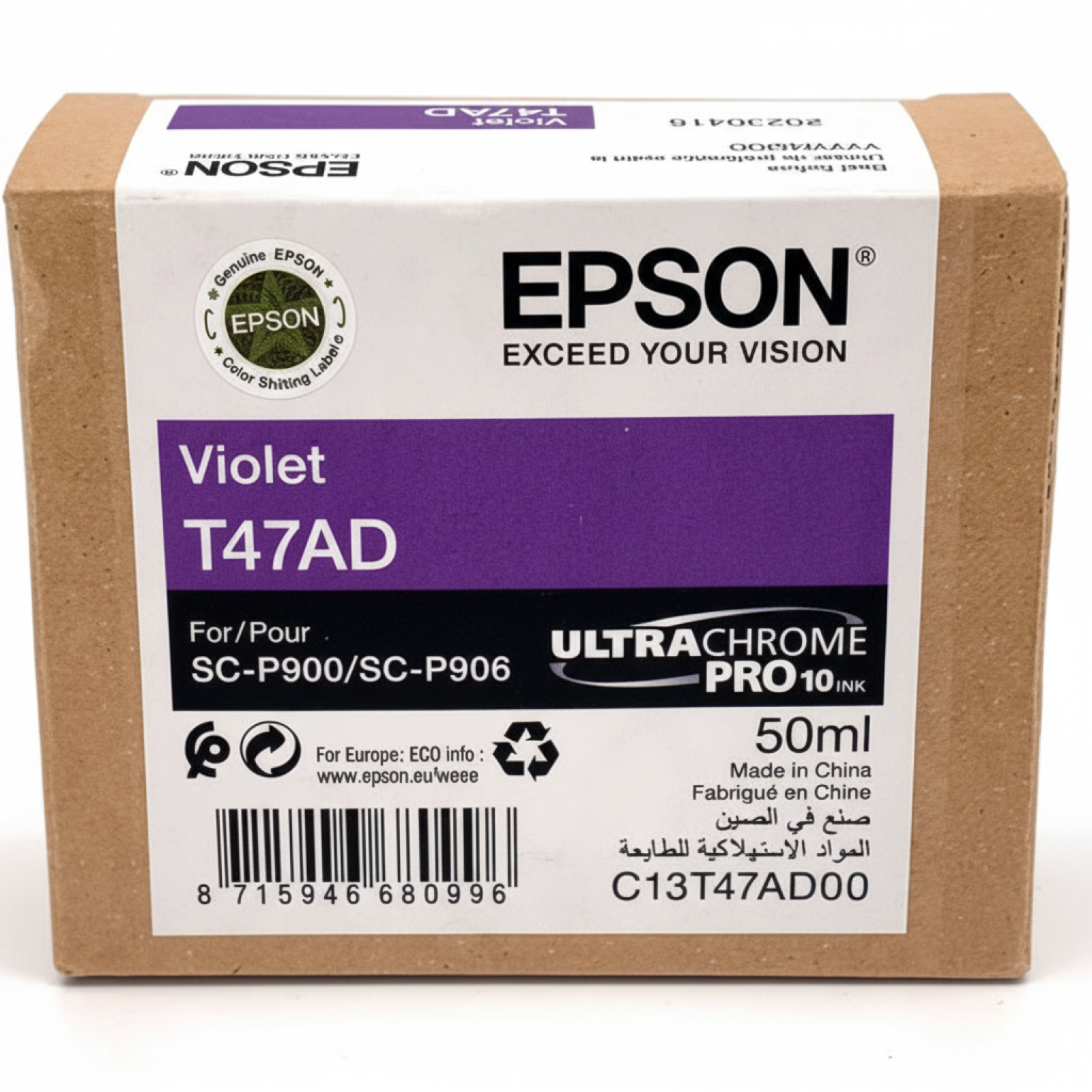 Original OEM Ink Cartridge Epson T47AD (C13T47AD00) (Violet )