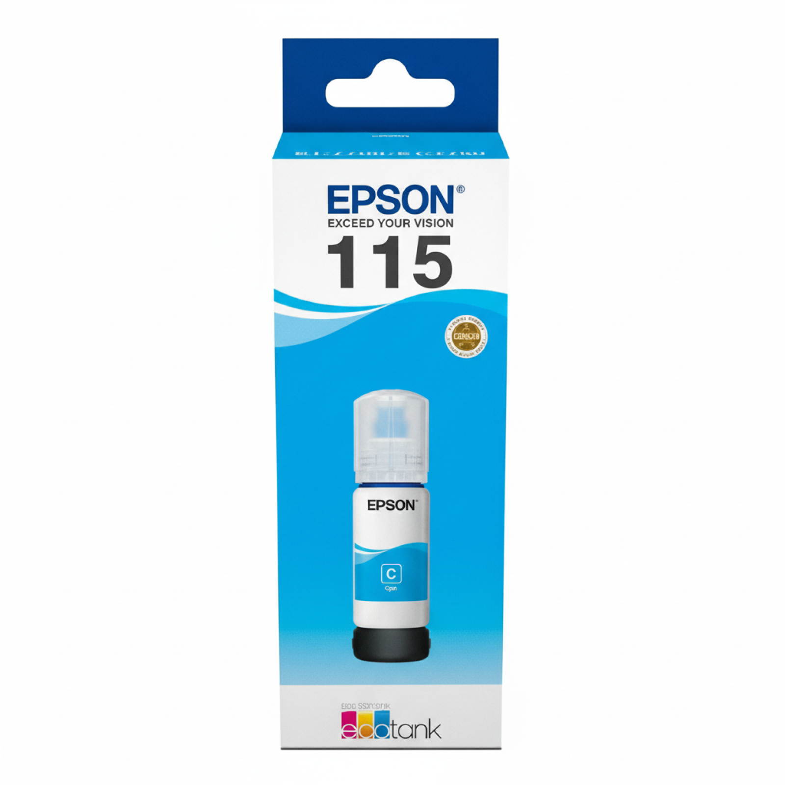 Original OEM Ink Cartridge Epson 115 (C13T07D24A) (Cyan)