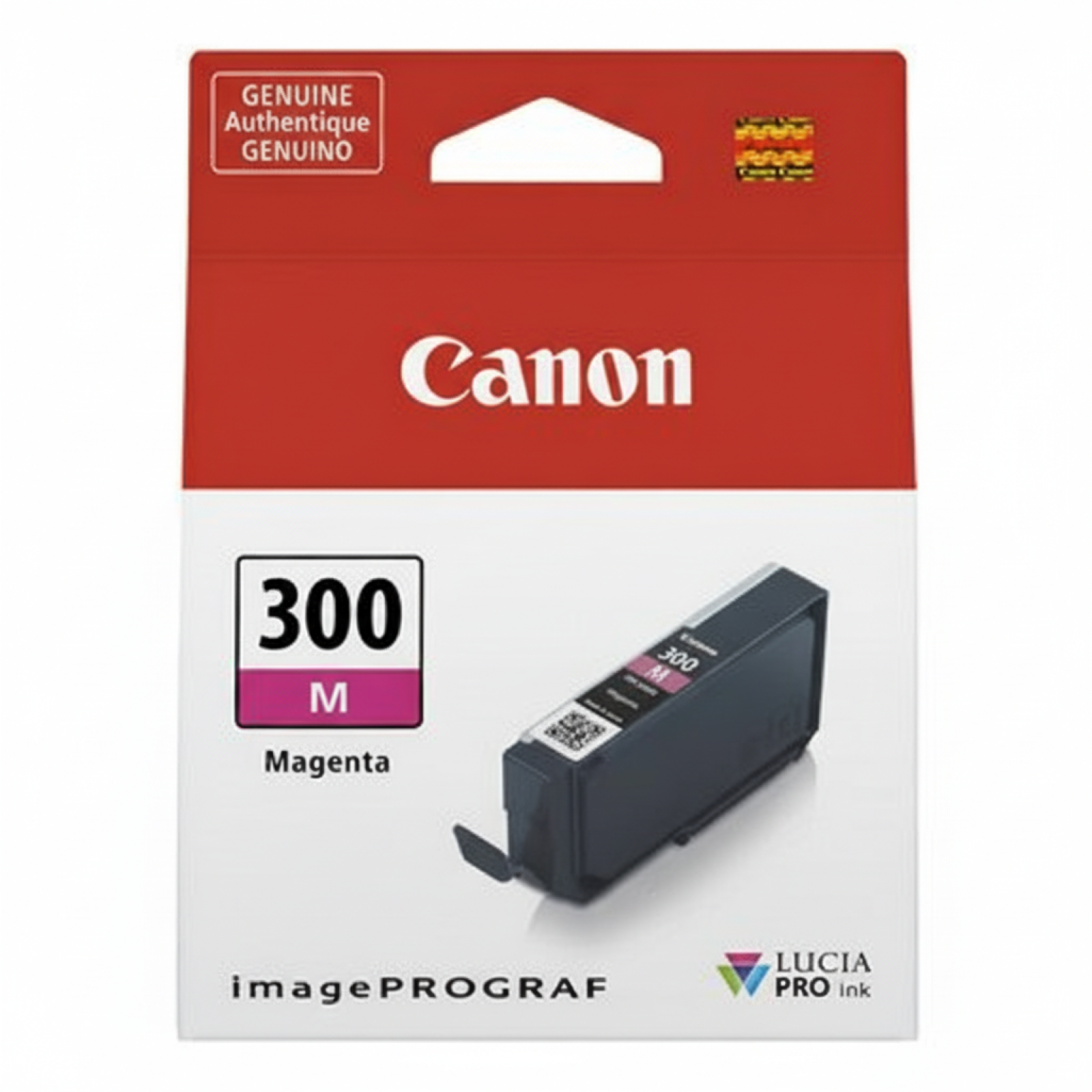 Original OEM Ink Cartridge Canon PFI-300M (4195C001) (Magenta)