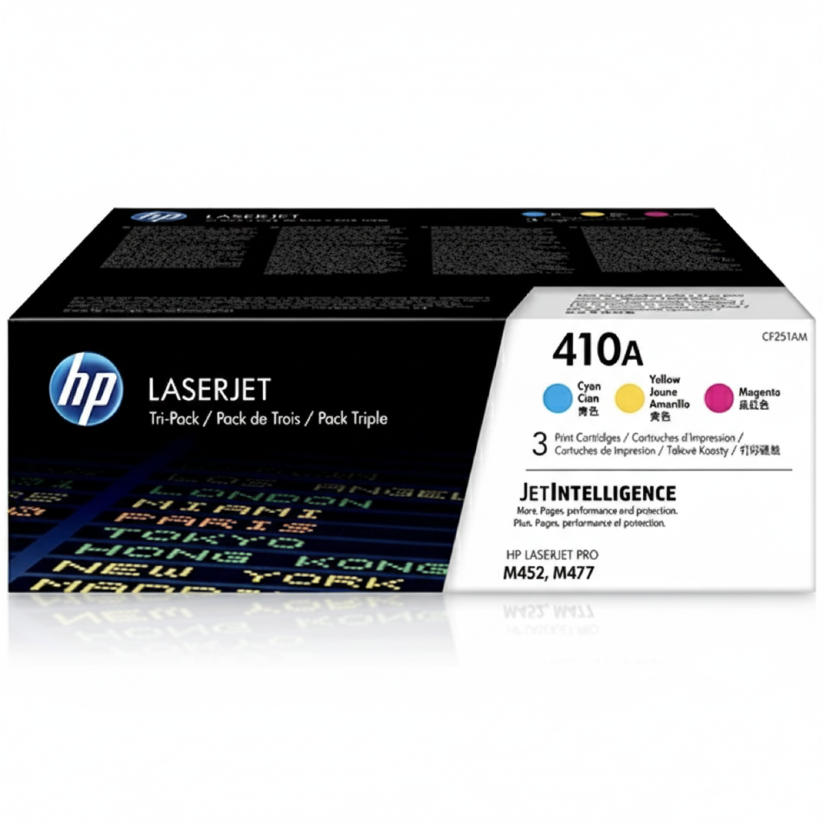 Original OEM Toners HP 410A CMY (CF251AM) (3-pack)