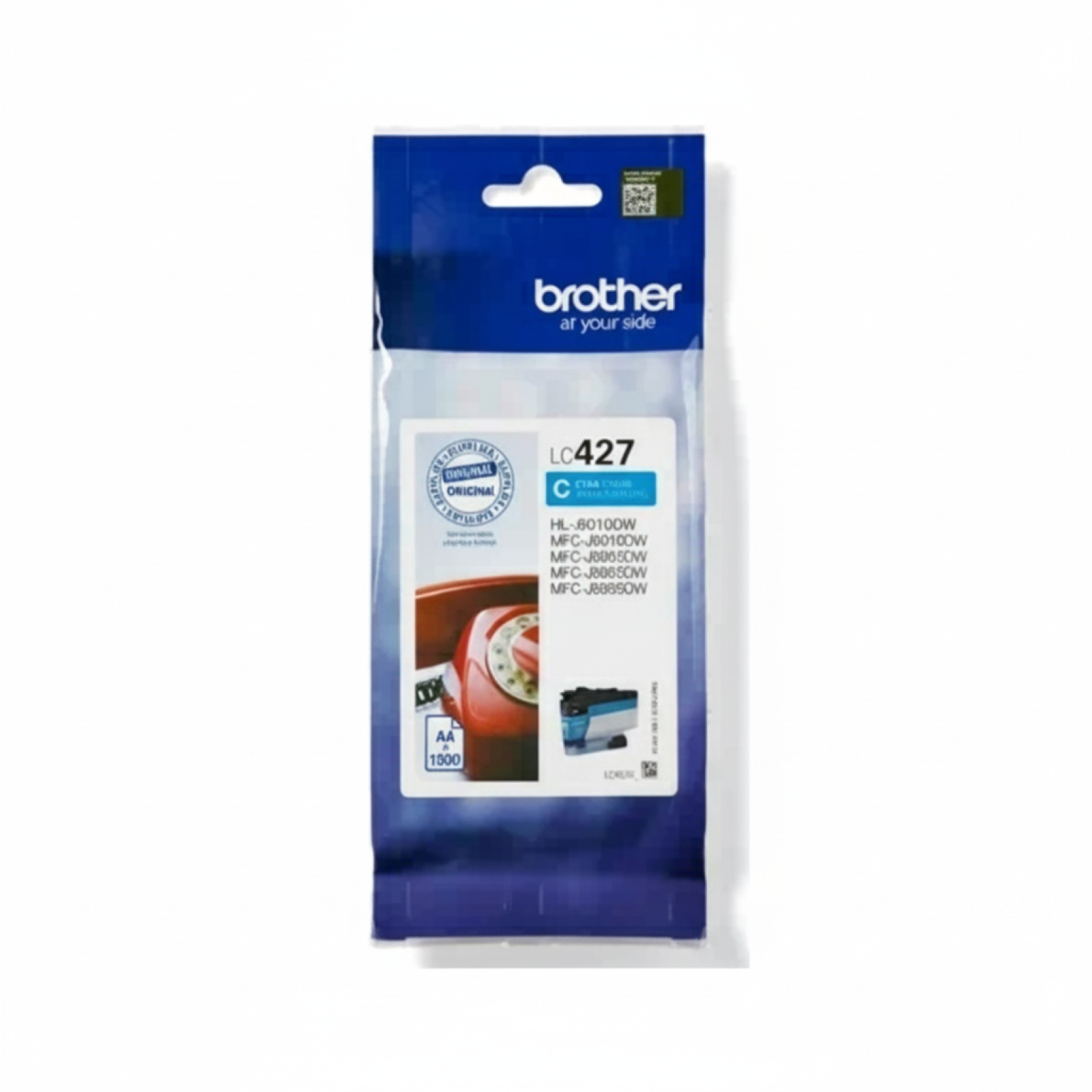 Original OEM Ink Cartridge Brother LC-427 C (LC427C) (Cyan)