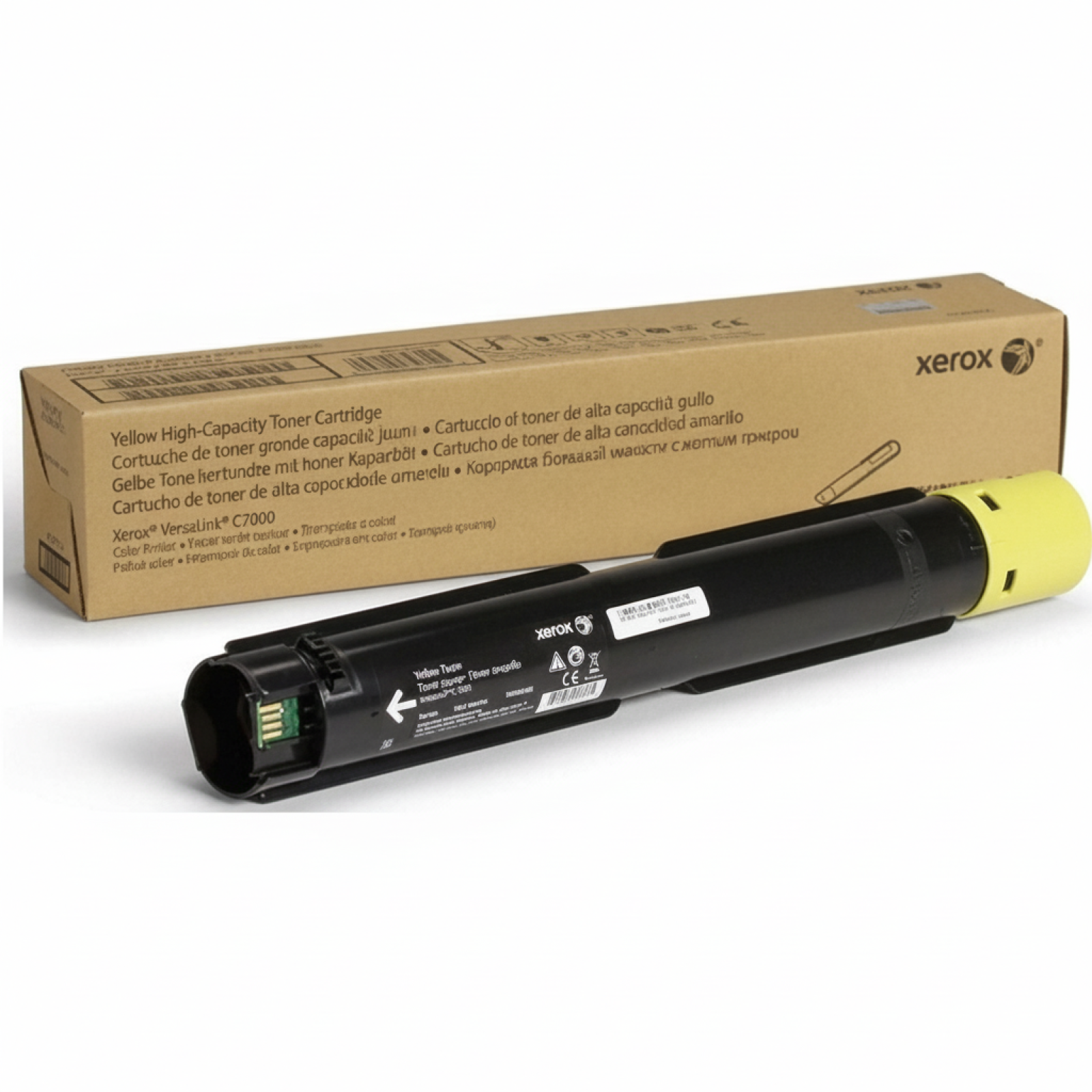Original OEM Toner Xerox C7000 Y XL (106R03766) (Yellow)