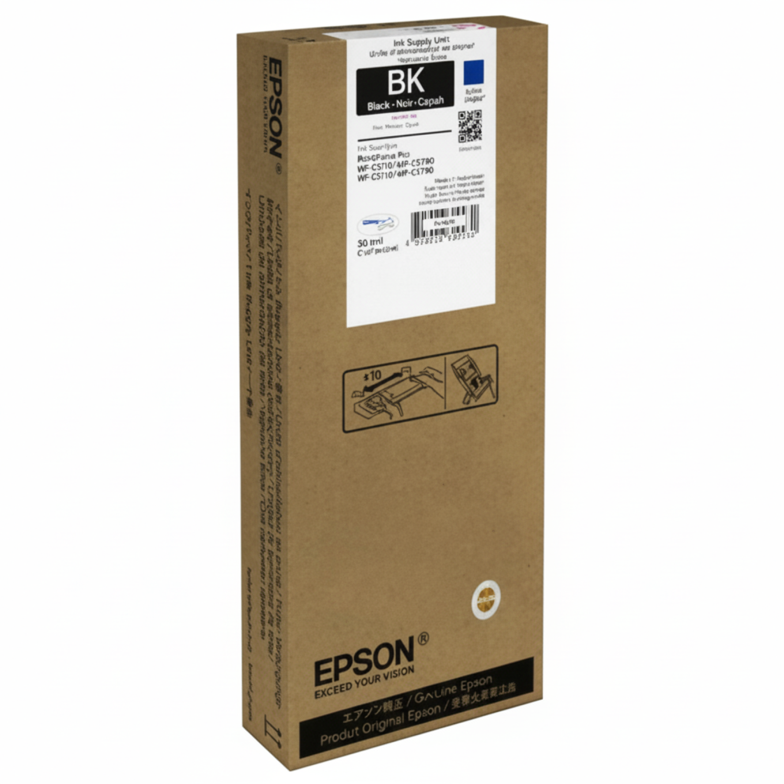 Original OEM Ink Cartridge Epson T11E1 XXL (C13T11E140) (Black)