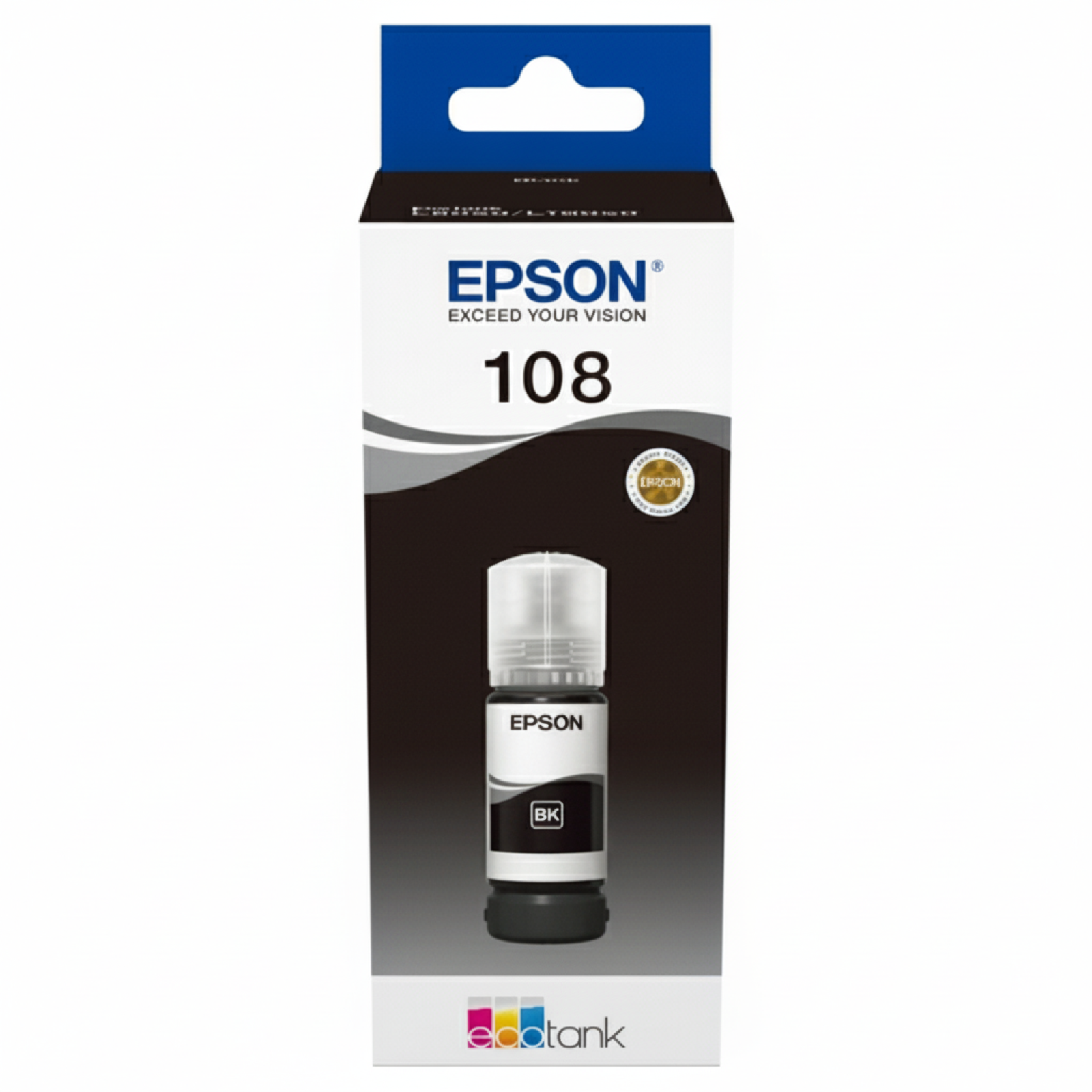 Original OEM Ink Cartridge Epson 108 (C13T09C14A) (Black)
